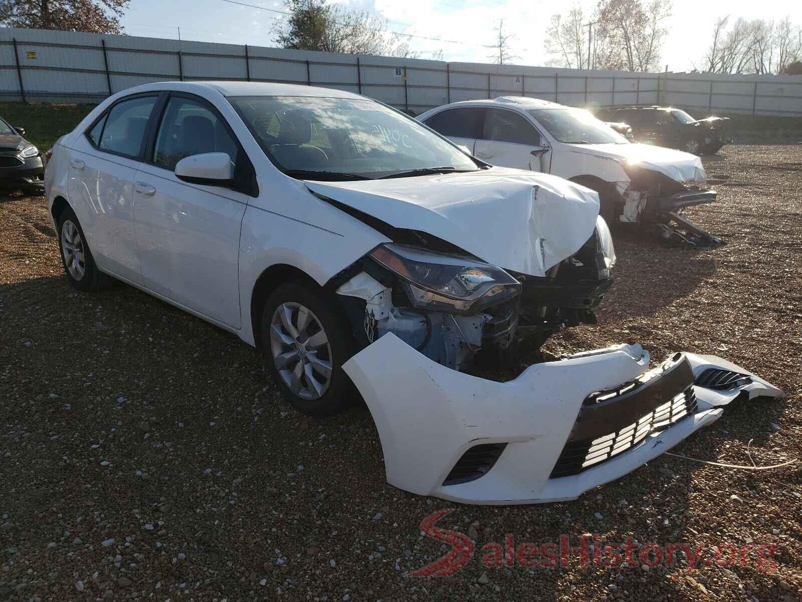 2T1BURHE1GC616341 2016 TOYOTA COROLLA