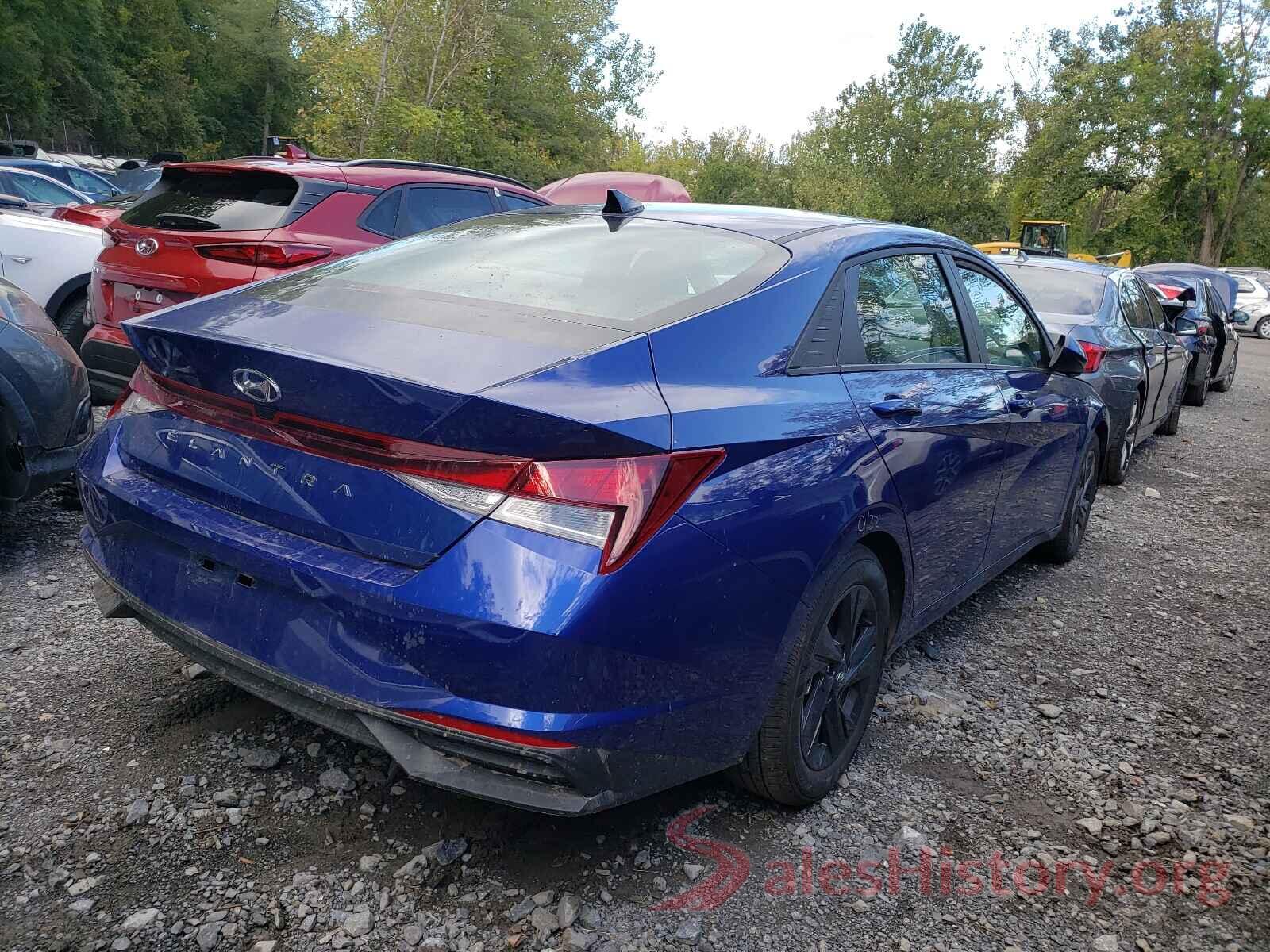 5NPLS4AGXMH030741 2021 HYUNDAI ELANTRA