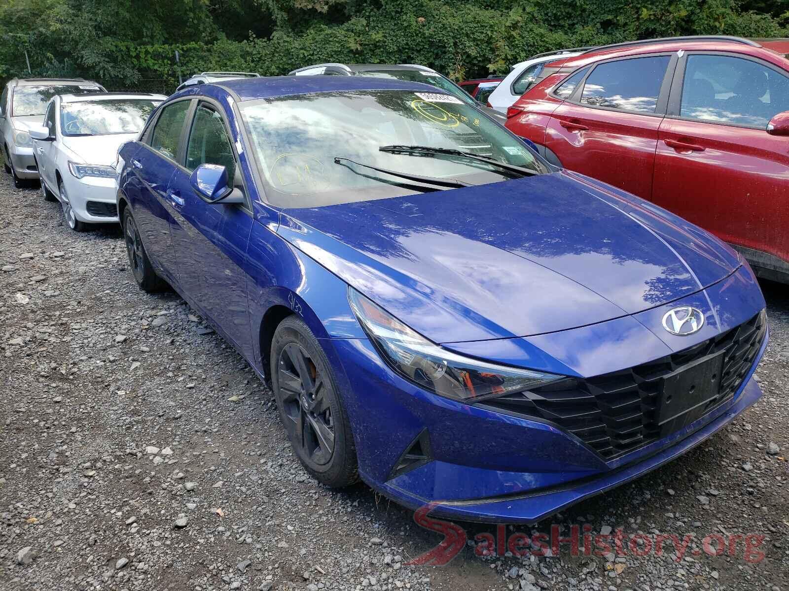 5NPLS4AGXMH030741 2021 HYUNDAI ELANTRA