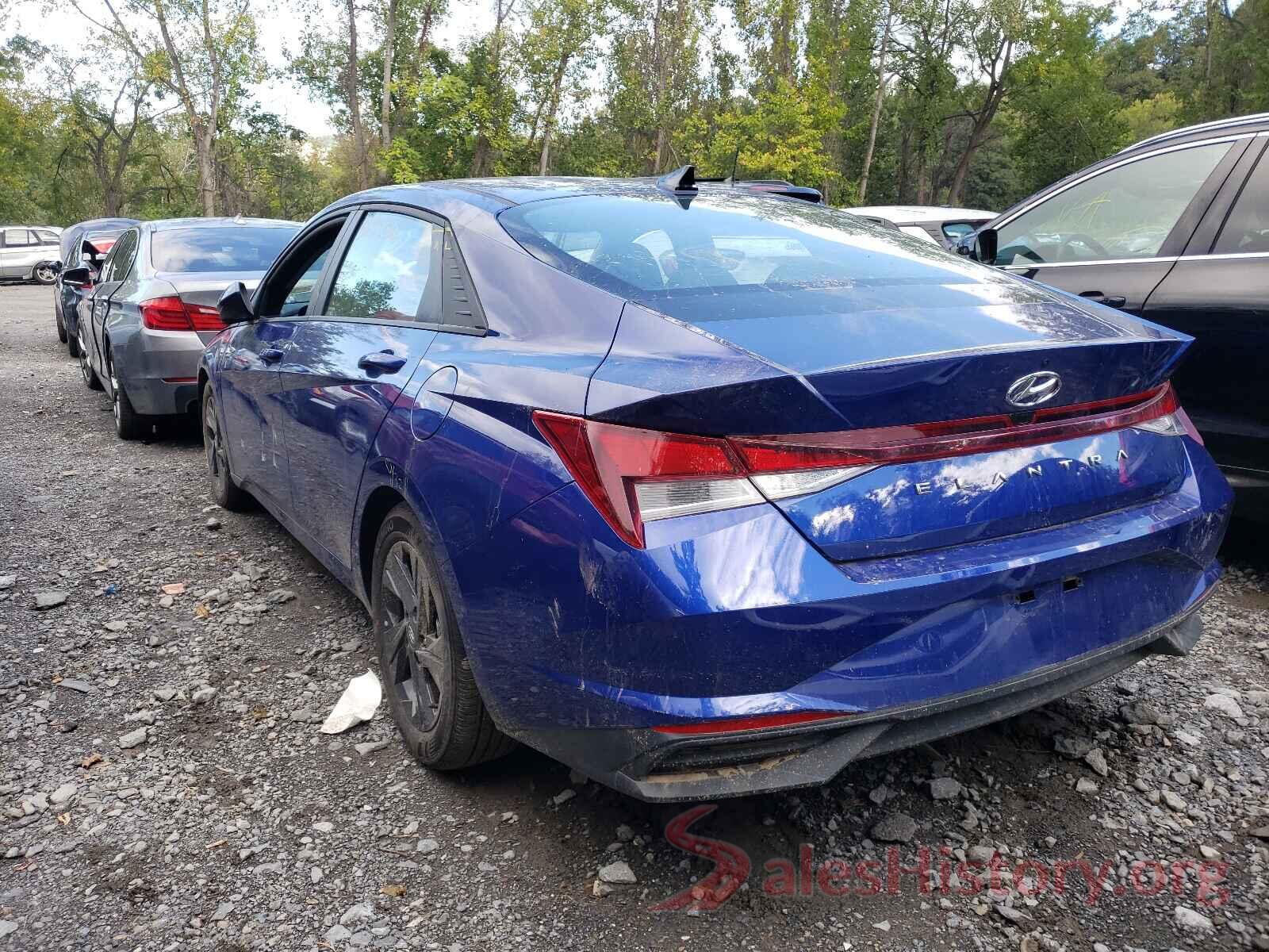 5NPLS4AGXMH030741 2021 HYUNDAI ELANTRA