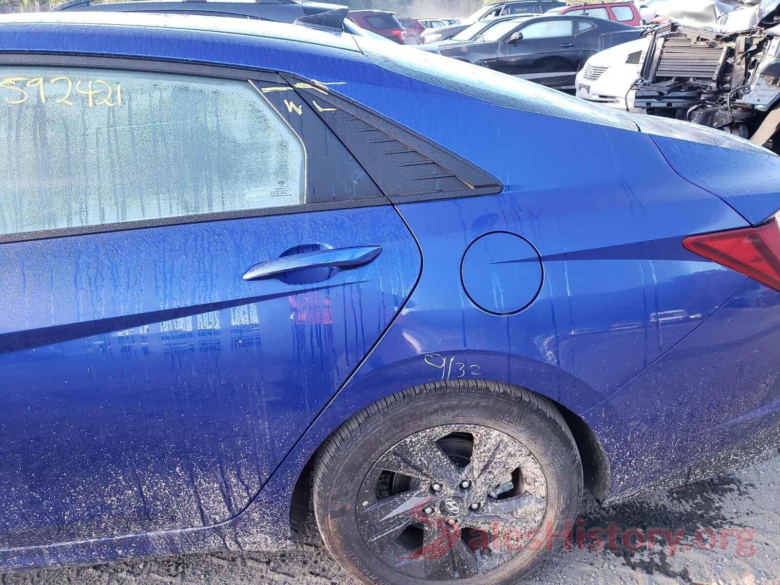 5NPLS4AGXMH030741 2021 HYUNDAI ELANTRA