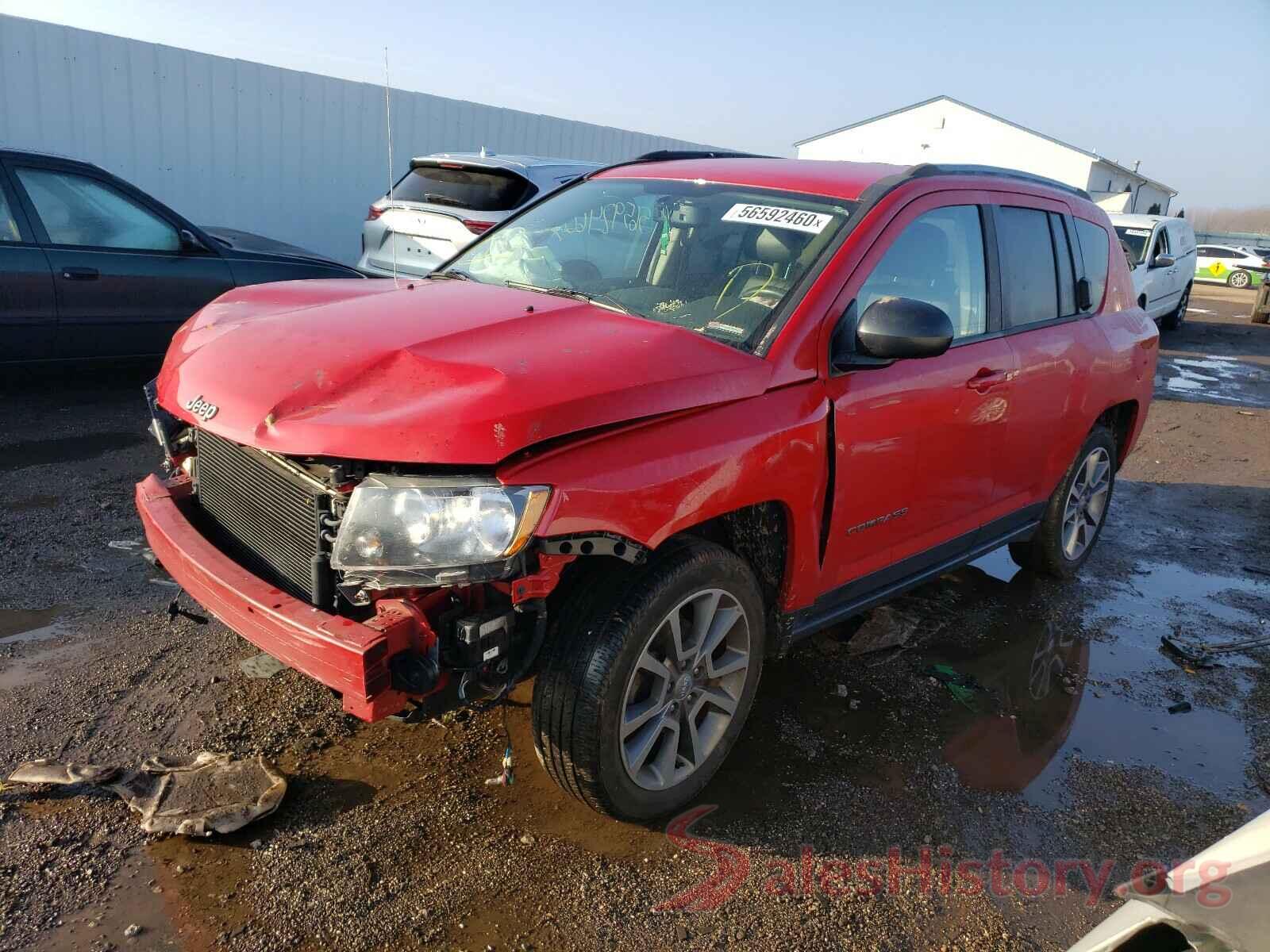 1C4NJCBA1HD156451 2017 JEEP COMPASS