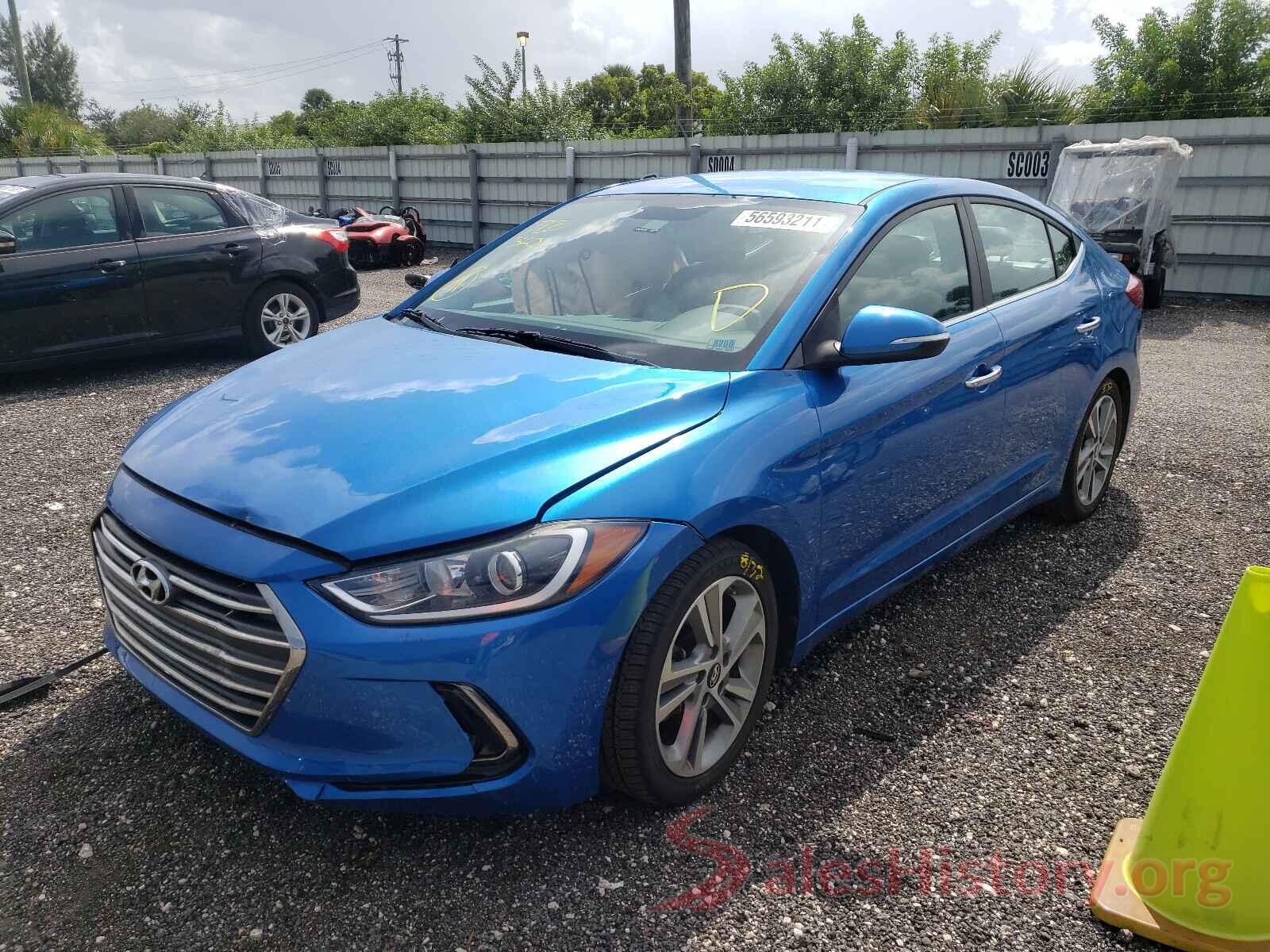 KMHD84LF4HU166667 2017 HYUNDAI ELANTRA