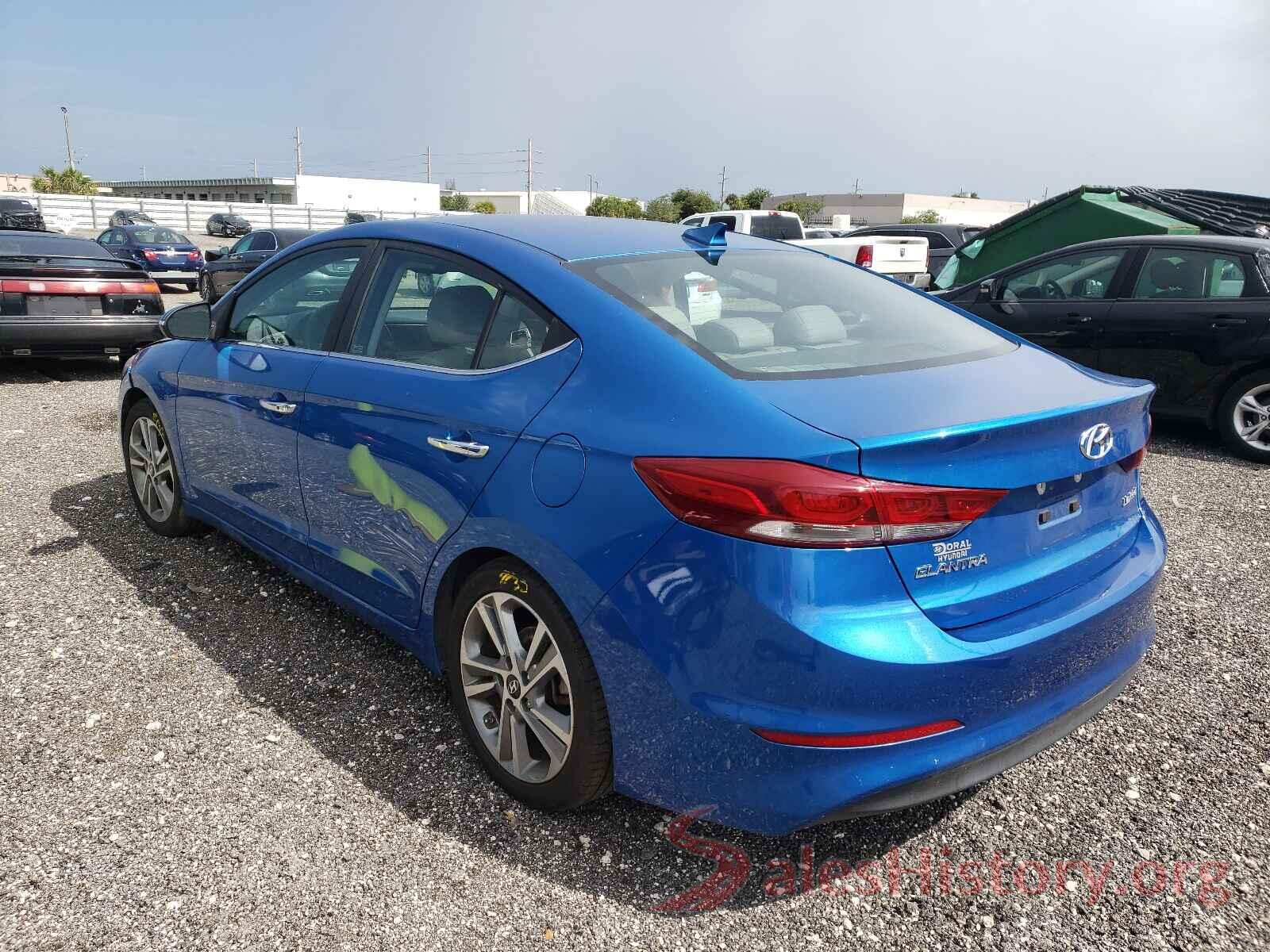 KMHD84LF4HU166667 2017 HYUNDAI ELANTRA