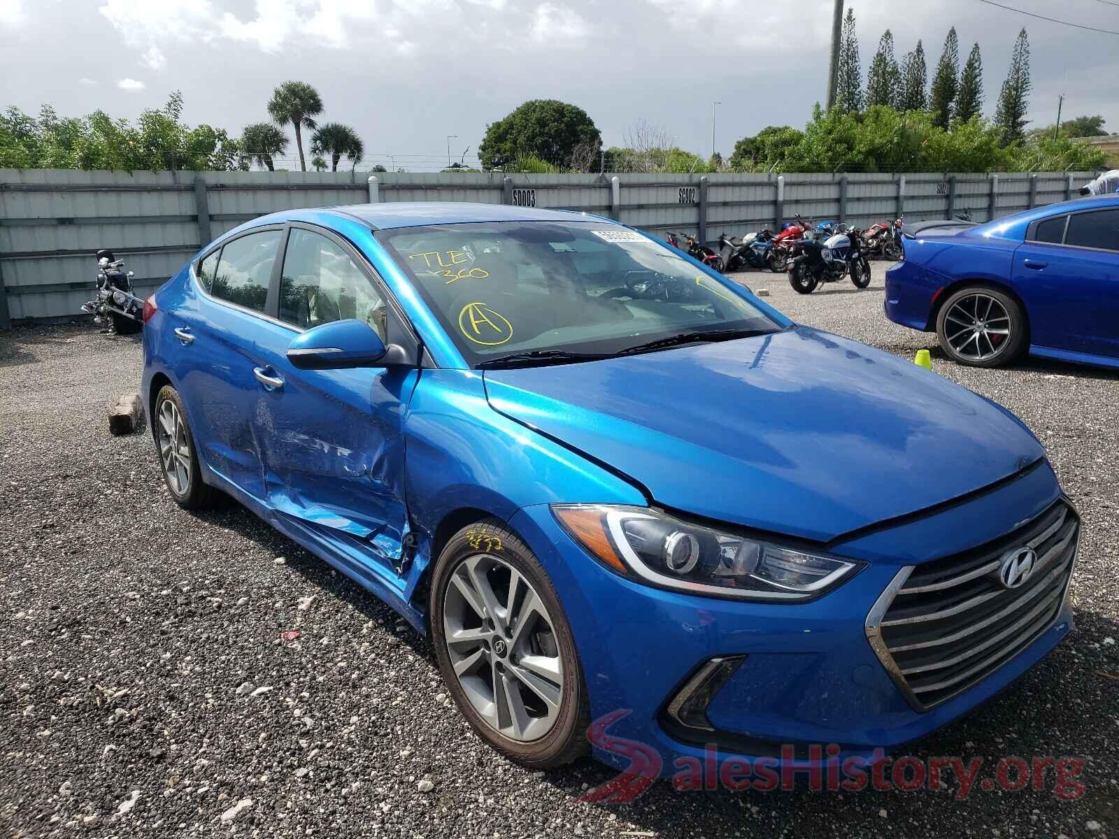 KMHD84LF4HU166667 2017 HYUNDAI ELANTRA