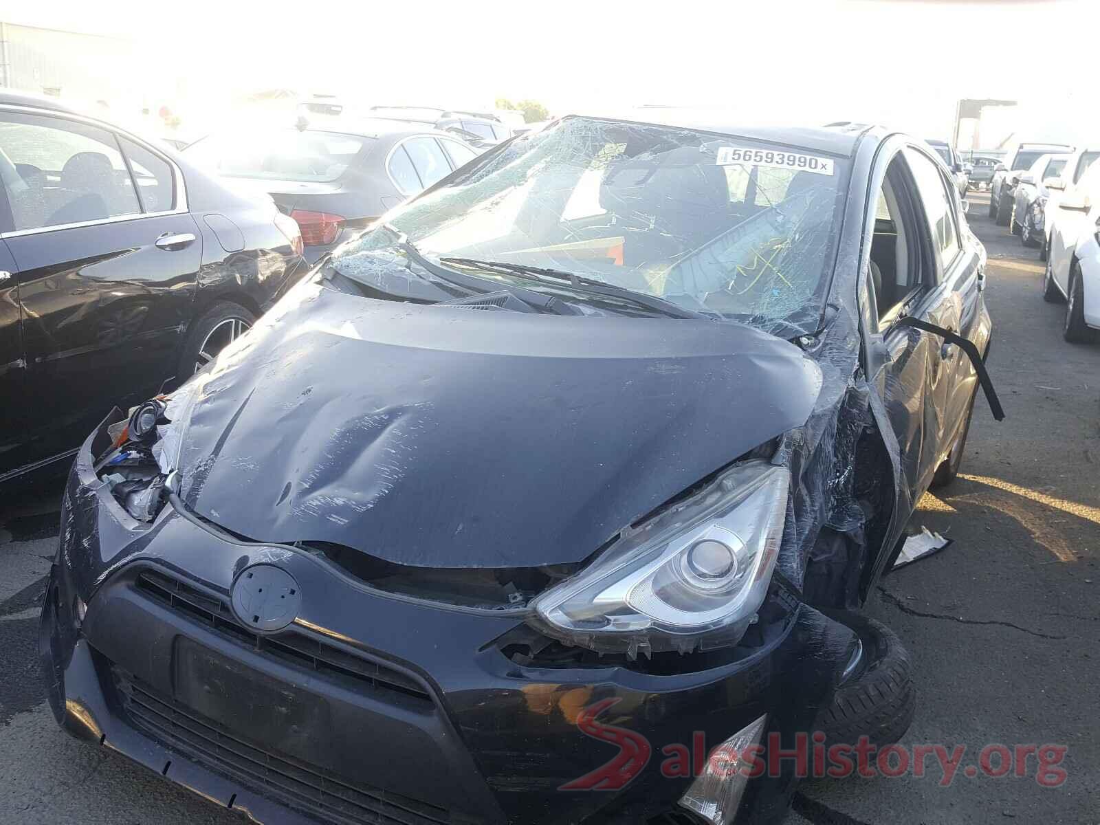 JTDKDTB32H1592657 2017 TOYOTA PRIUS