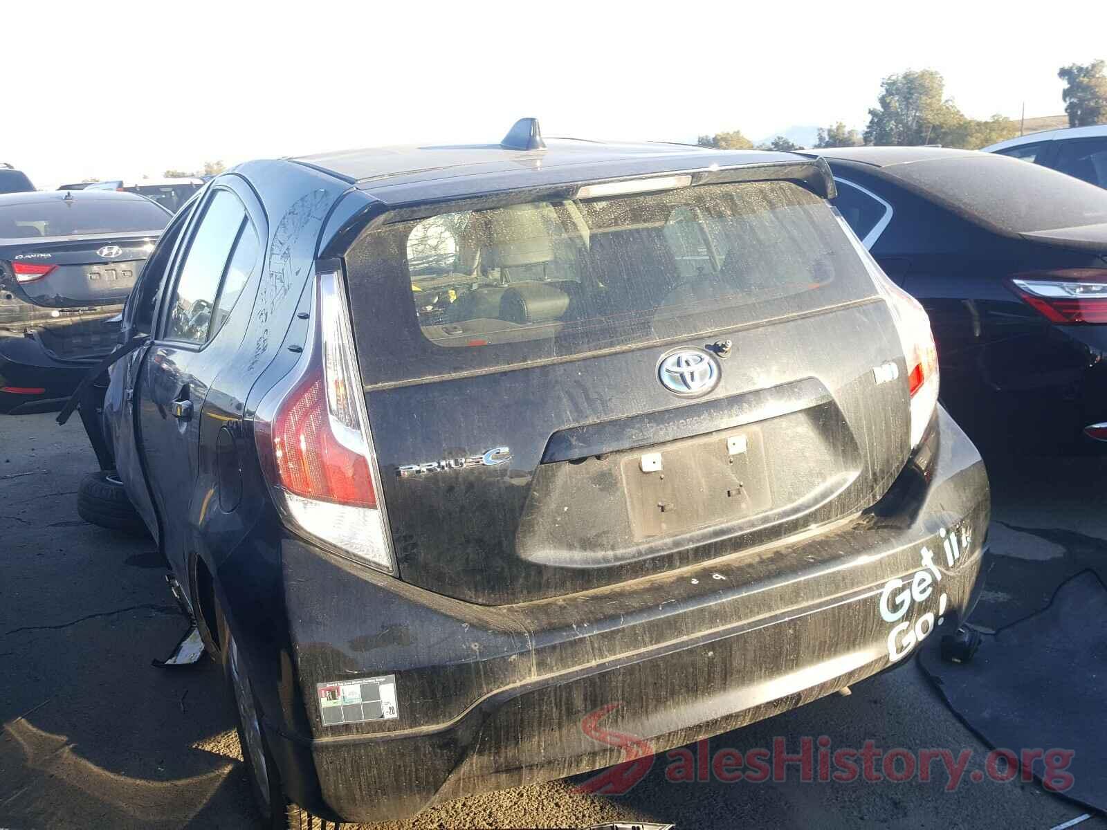 JTDKDTB32H1592657 2017 TOYOTA PRIUS