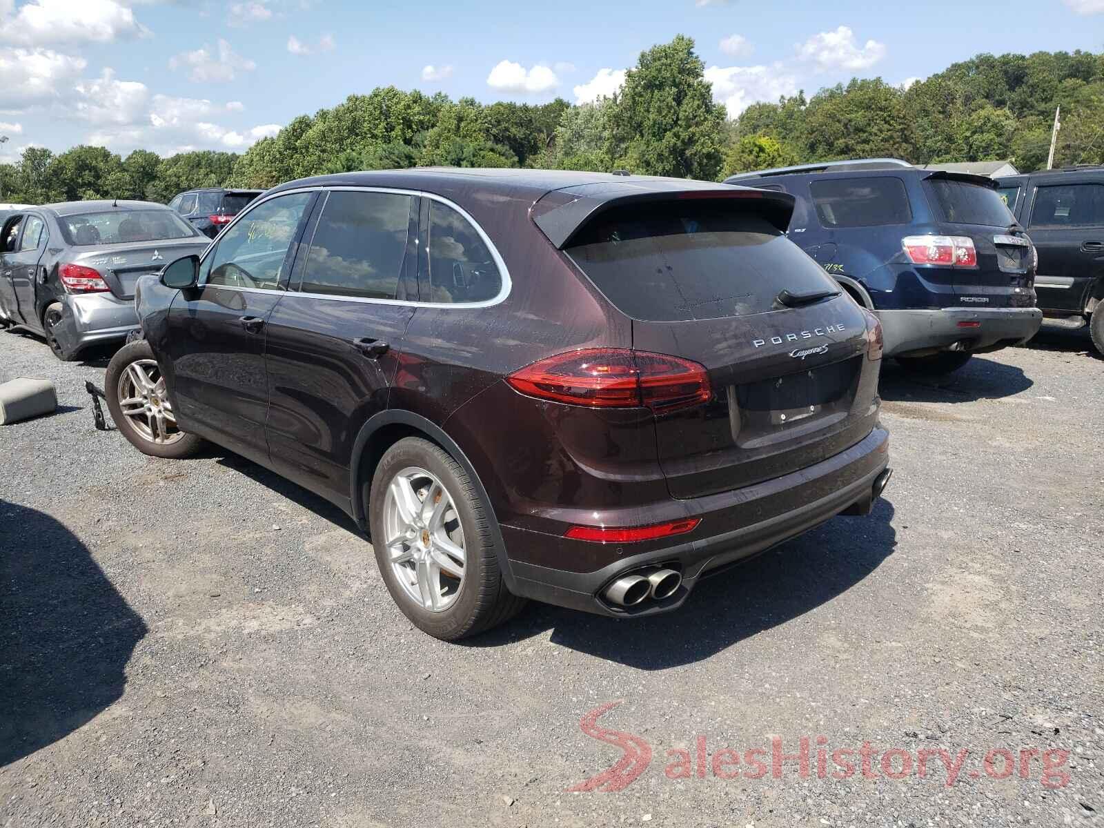 WP1AB2A23GLA95641 2016 PORSCHE CAYENNE