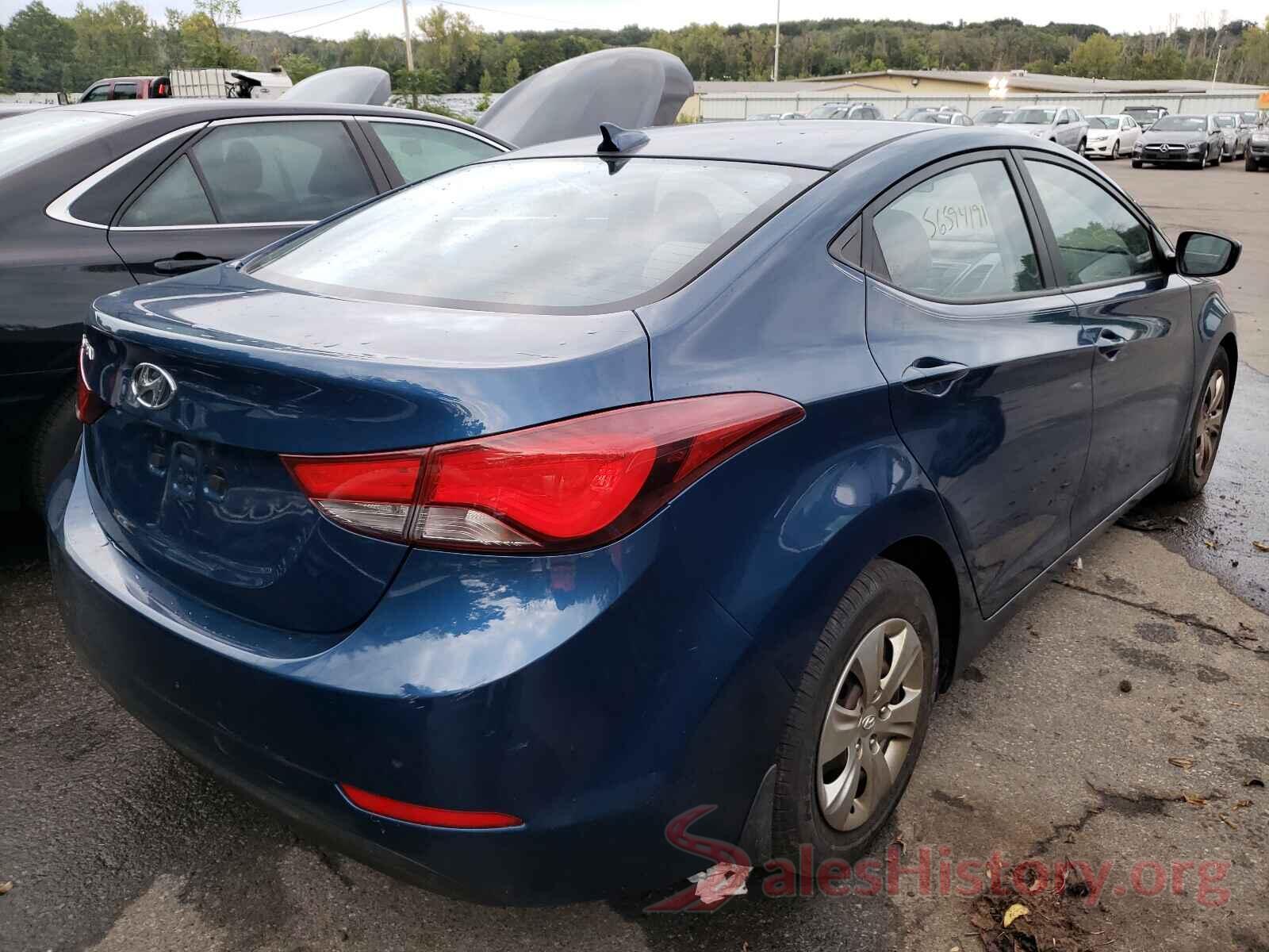 KMHDH4AE6GU518009 2016 HYUNDAI ELANTRA