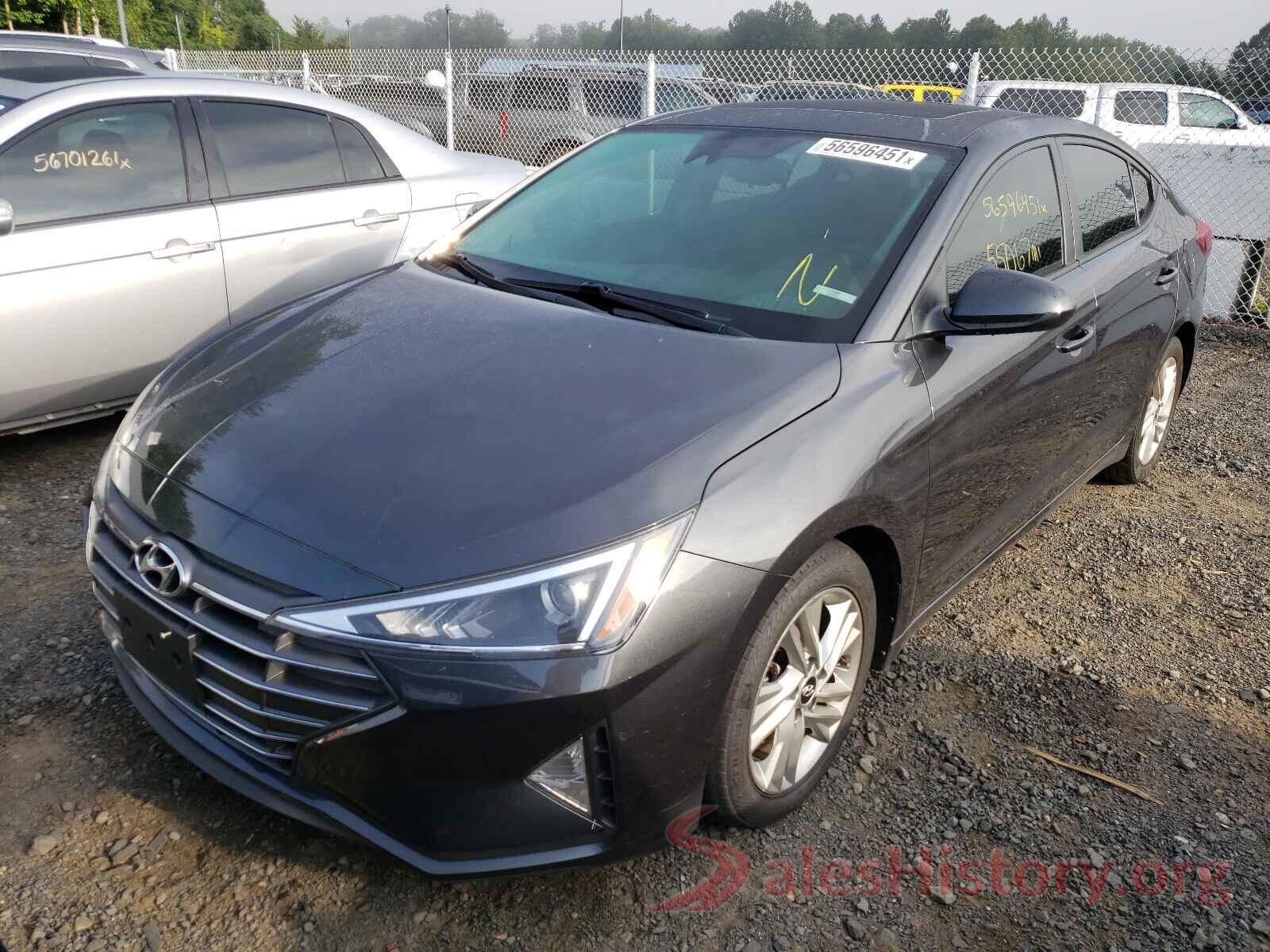 5NPD84LF3LH592261 2020 HYUNDAI ELANTRA