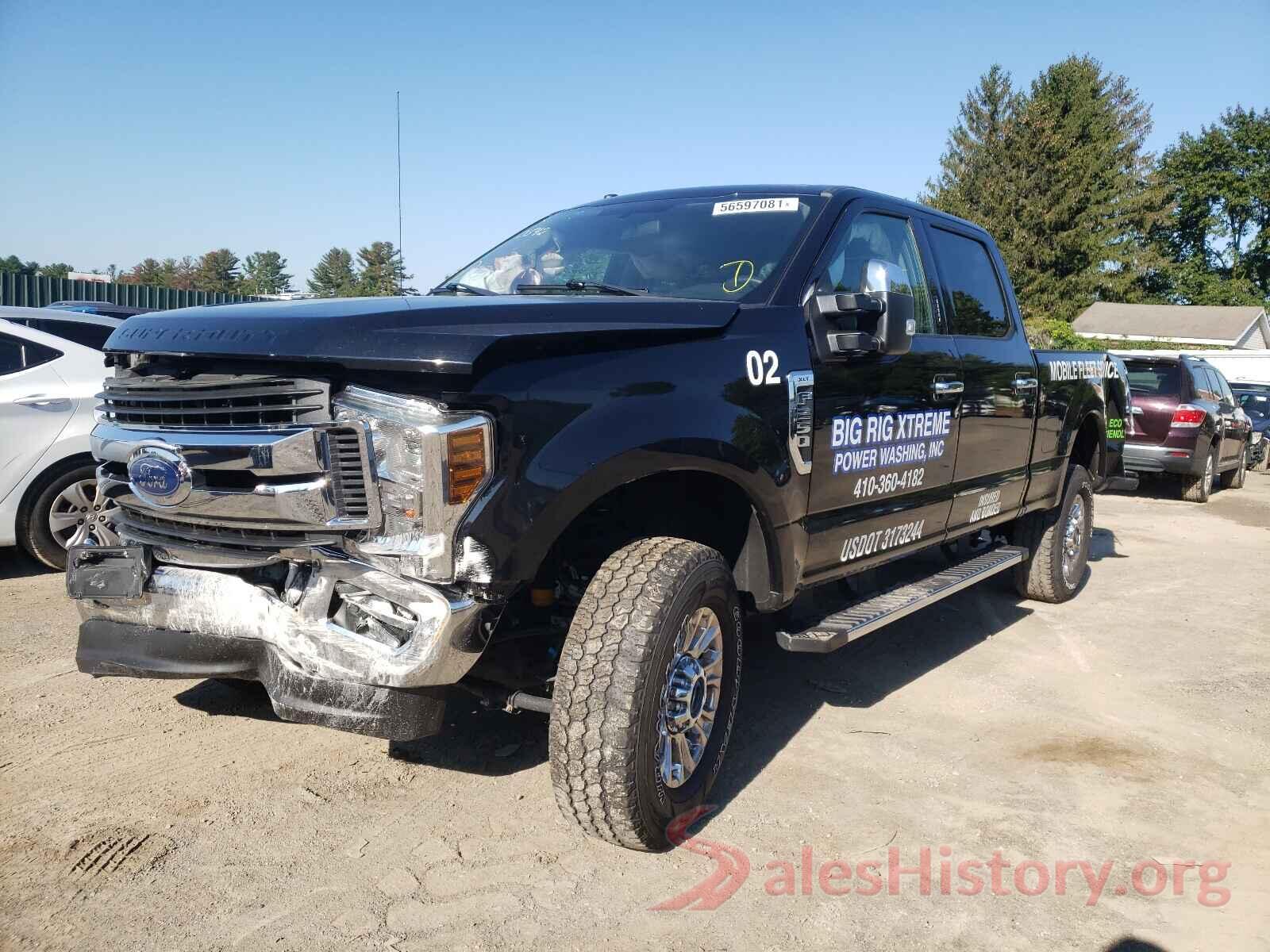 1FT7W2B65KEC20542 2019 FORD F250