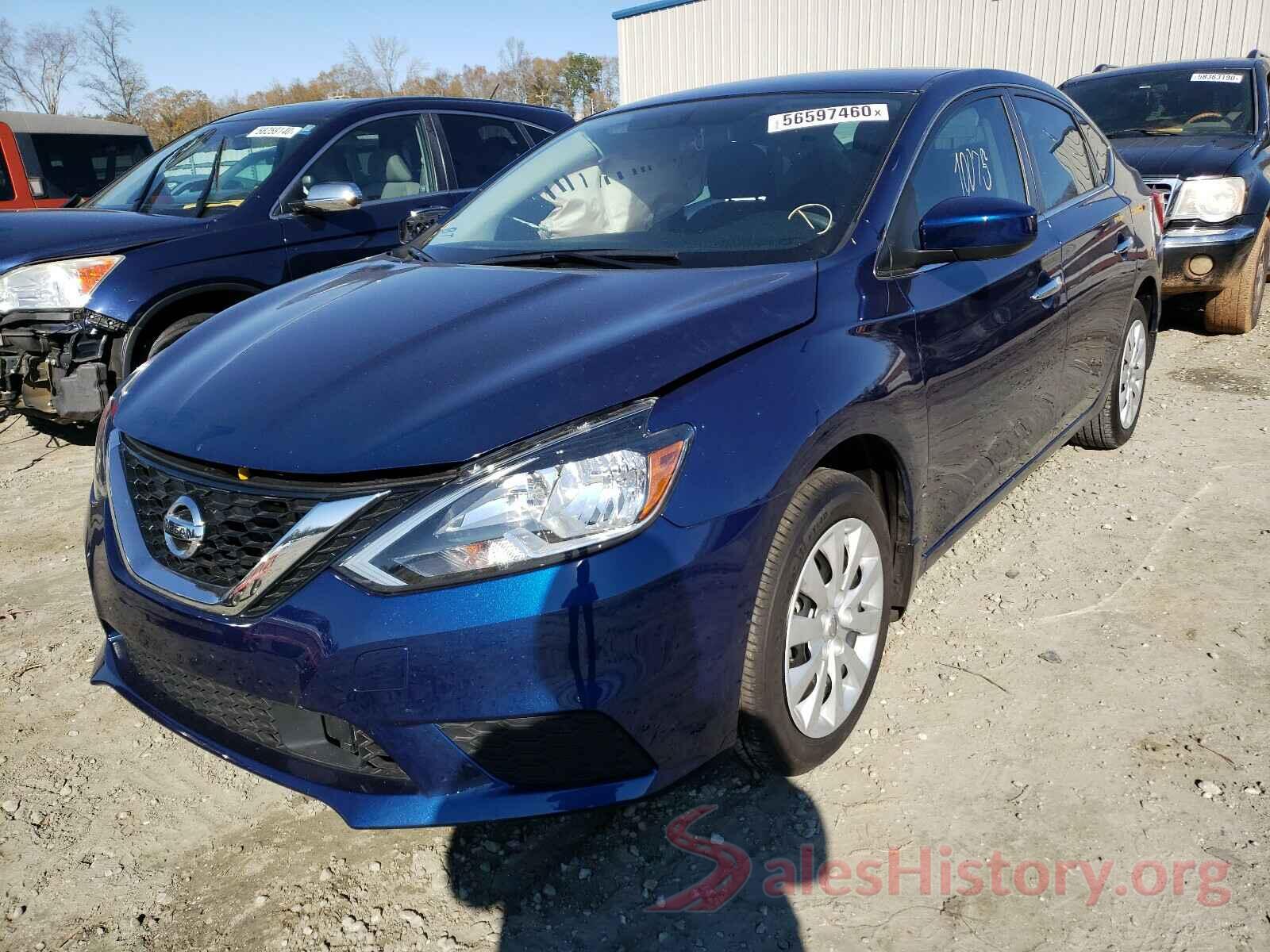 3N1AB7APXKY440645 2019 NISSAN SENTRA