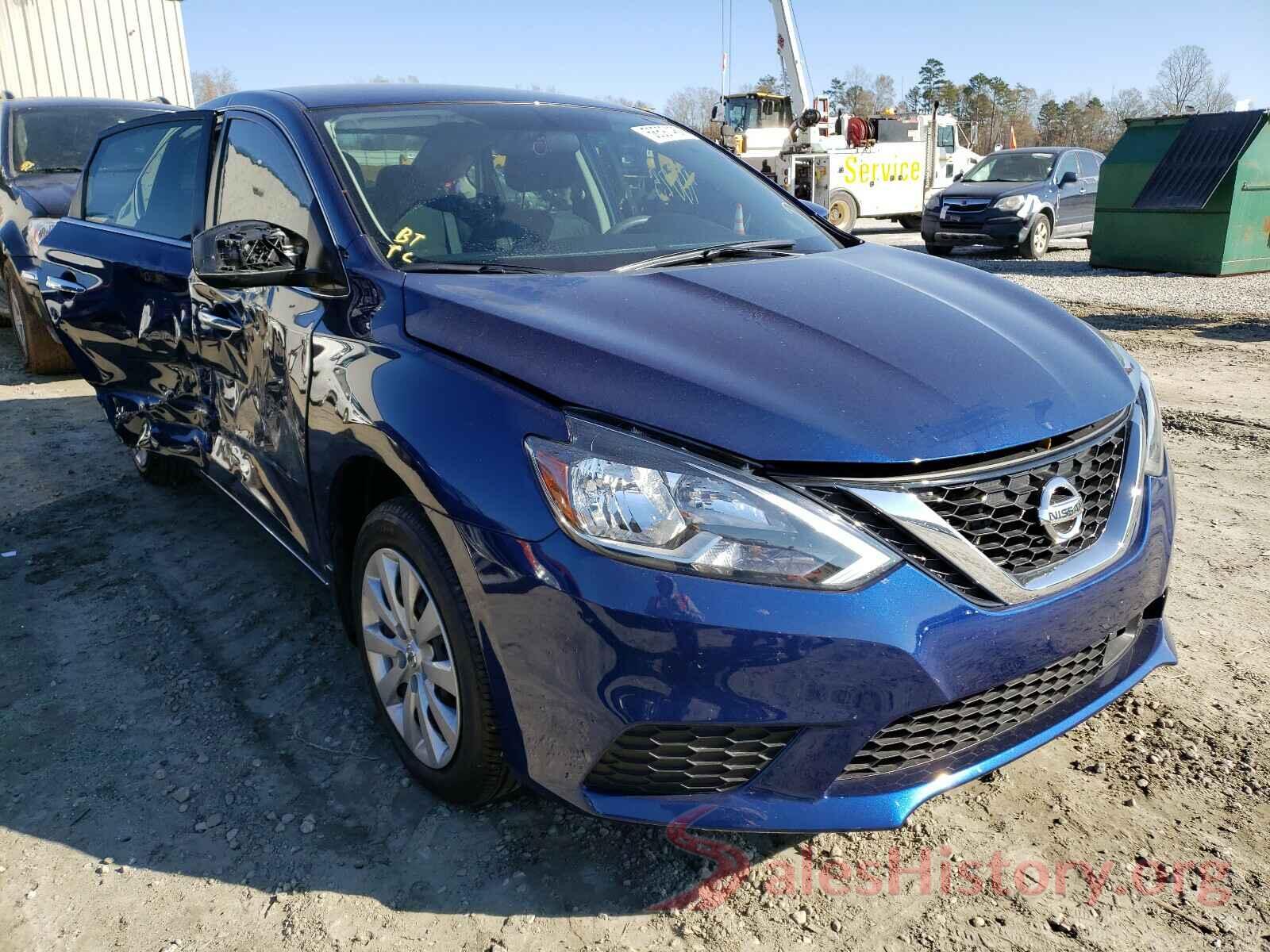 3N1AB7APXKY440645 2019 NISSAN SENTRA