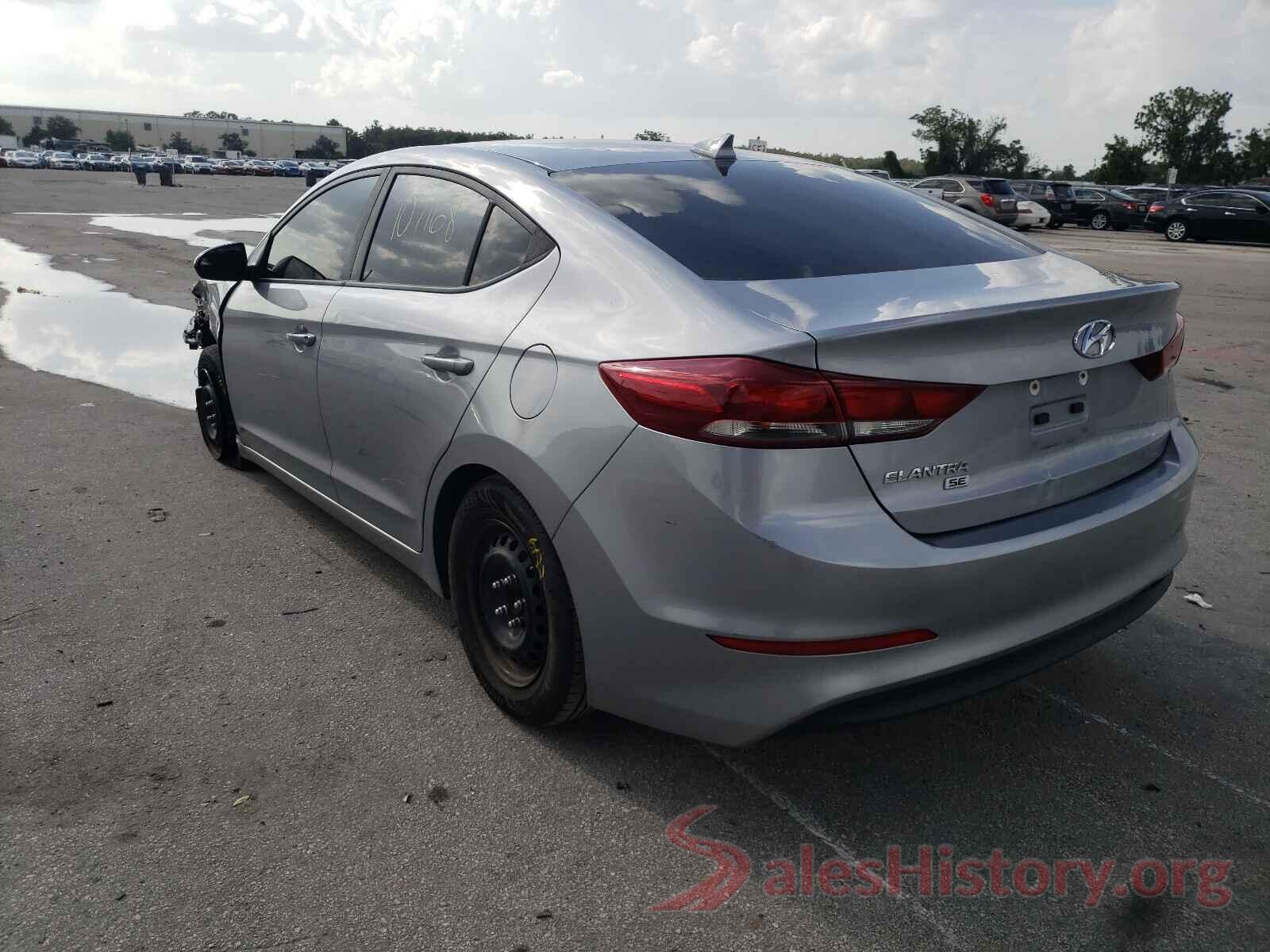 5NPD74LF3HH196163 2017 HYUNDAI ELANTRA