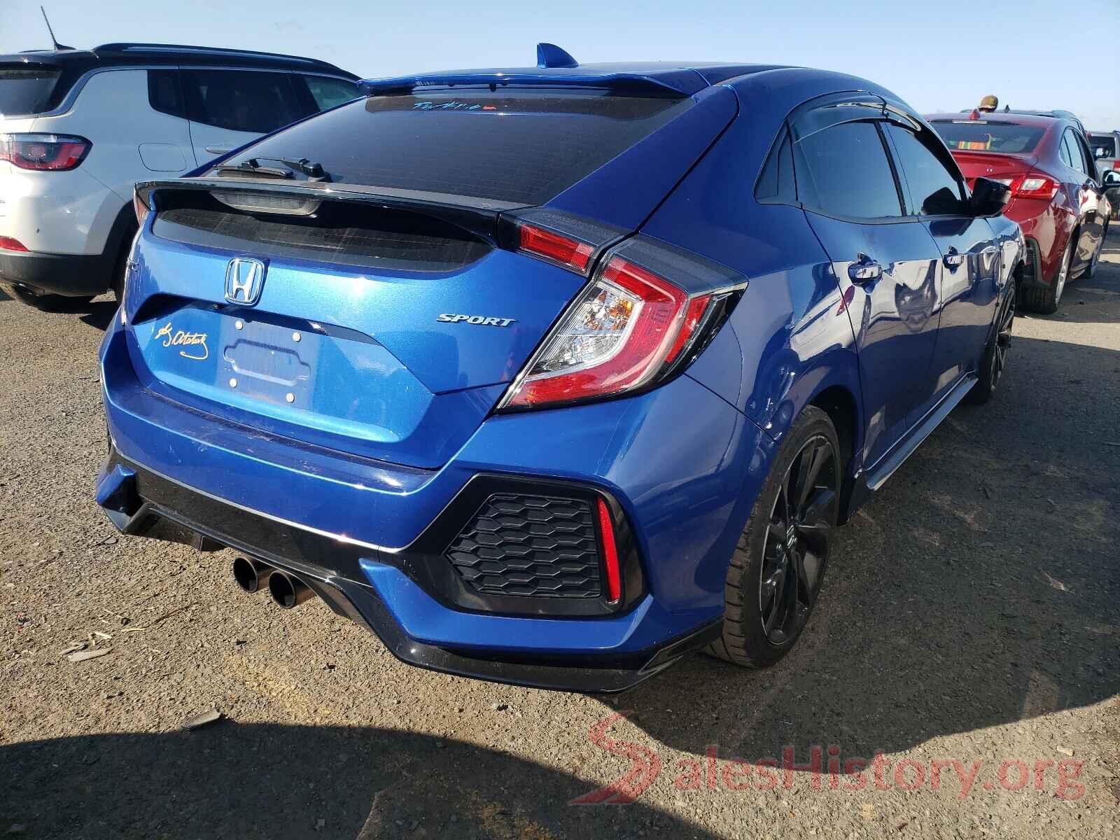 SHHFK7H48JU403021 2018 HONDA CIVIC