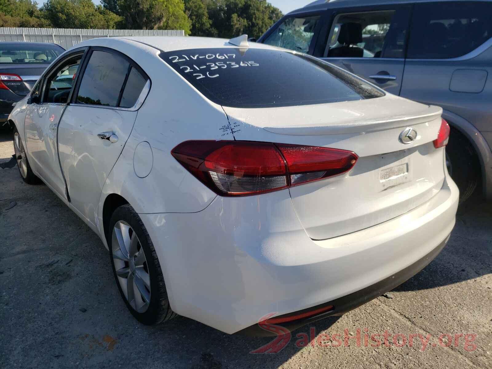 3KPFL4A70HE117245 2017 KIA FORTE