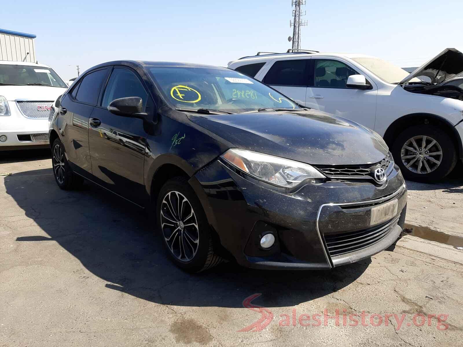 5YFBURHE9GP464440 2016 TOYOTA COROLLA