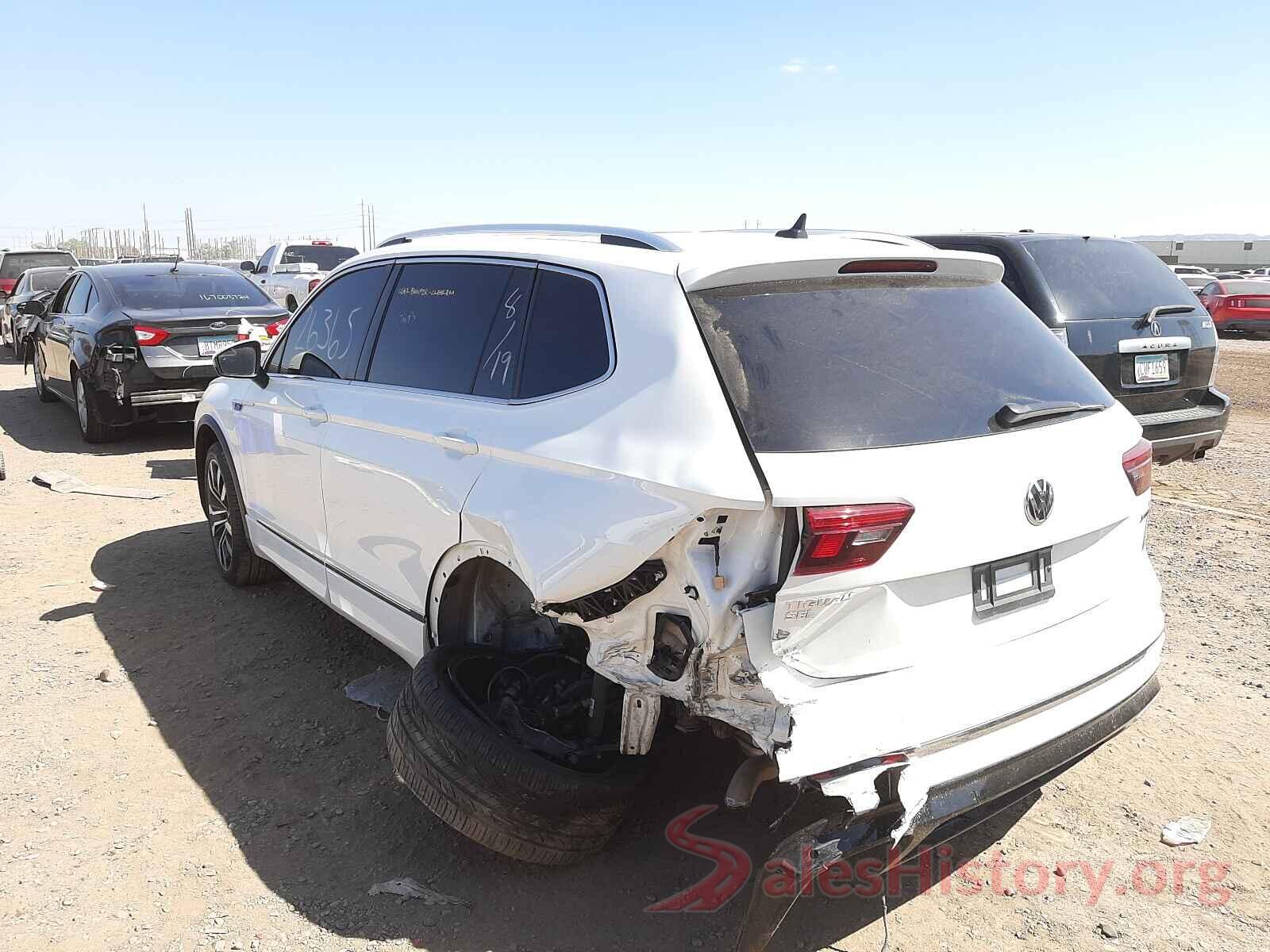 3VV4B7AX0KM086203 2019 VOLKSWAGEN TIGUAN