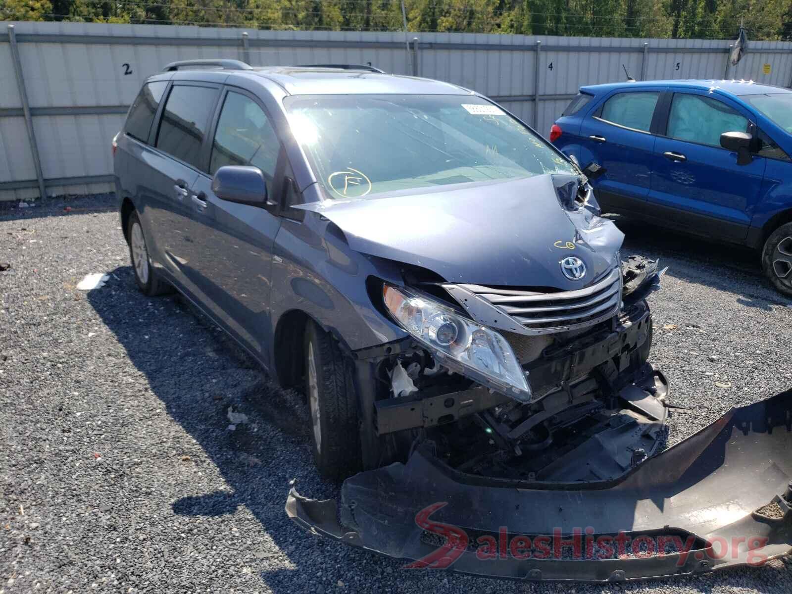 5TDDK3DC1GS143807 2016 TOYOTA SIENNA