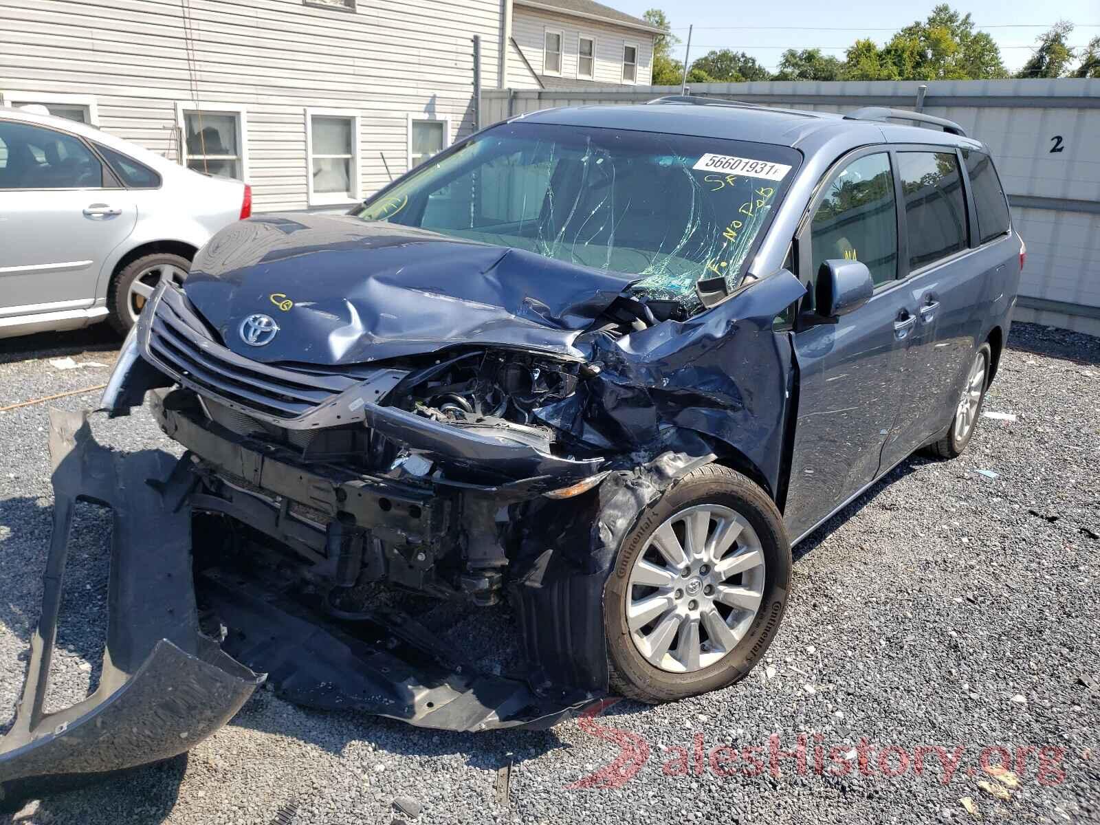 5TDDK3DC1GS143807 2016 TOYOTA SIENNA