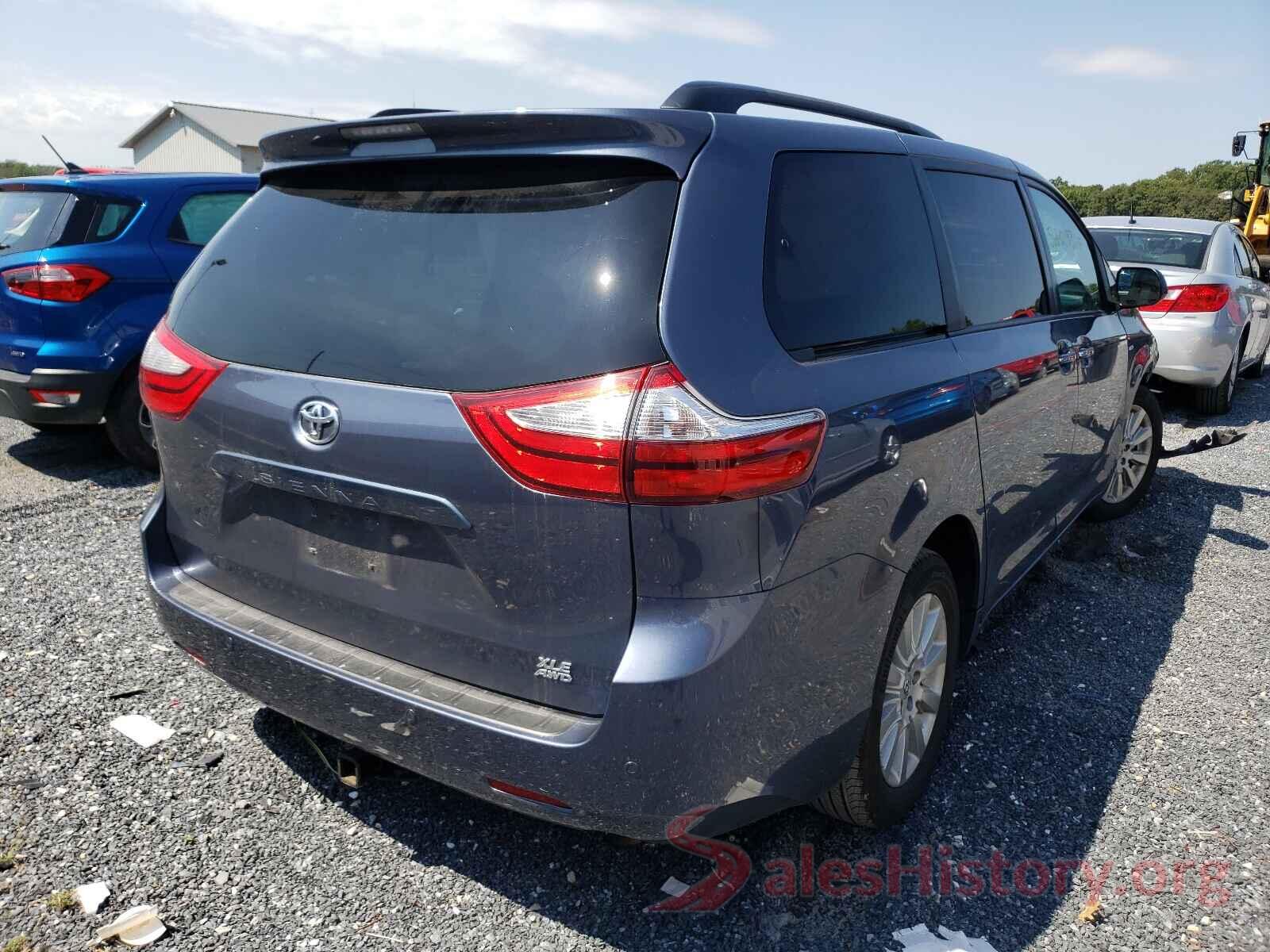 5TDDK3DC1GS143807 2016 TOYOTA SIENNA