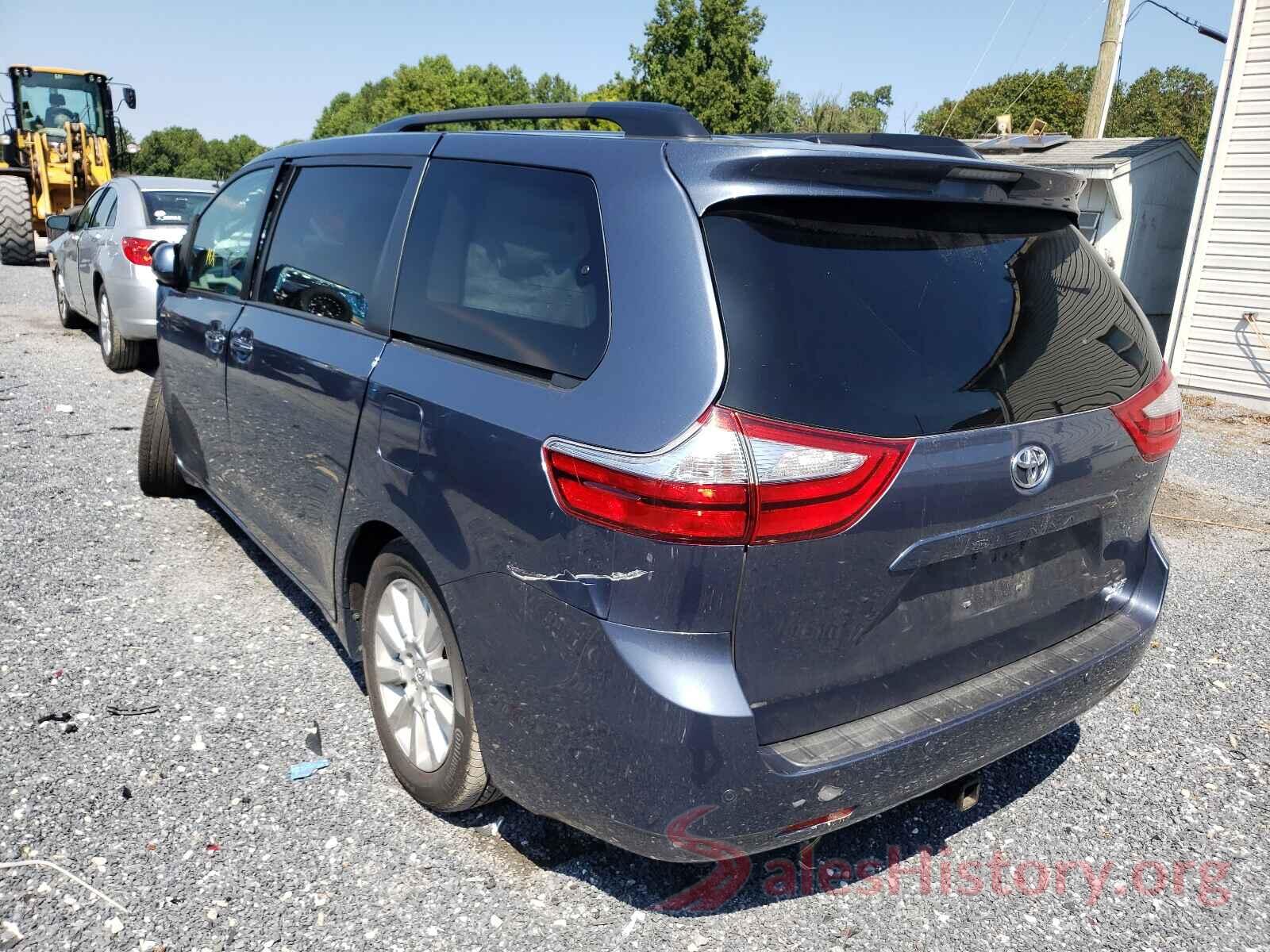 5TDDK3DC1GS143807 2016 TOYOTA SIENNA