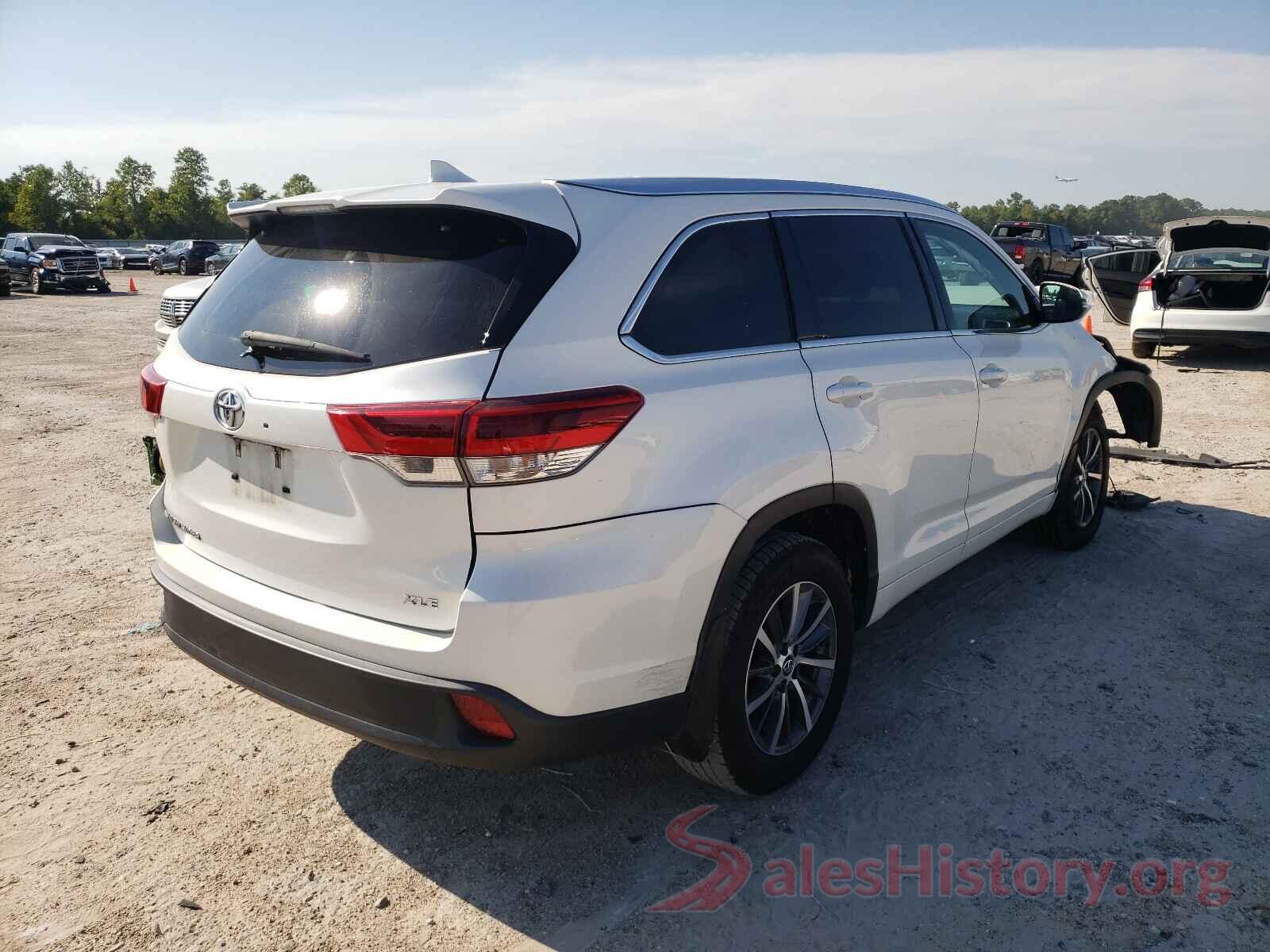 5TDKZRFH5HS525032 2017 TOYOTA HIGHLANDER