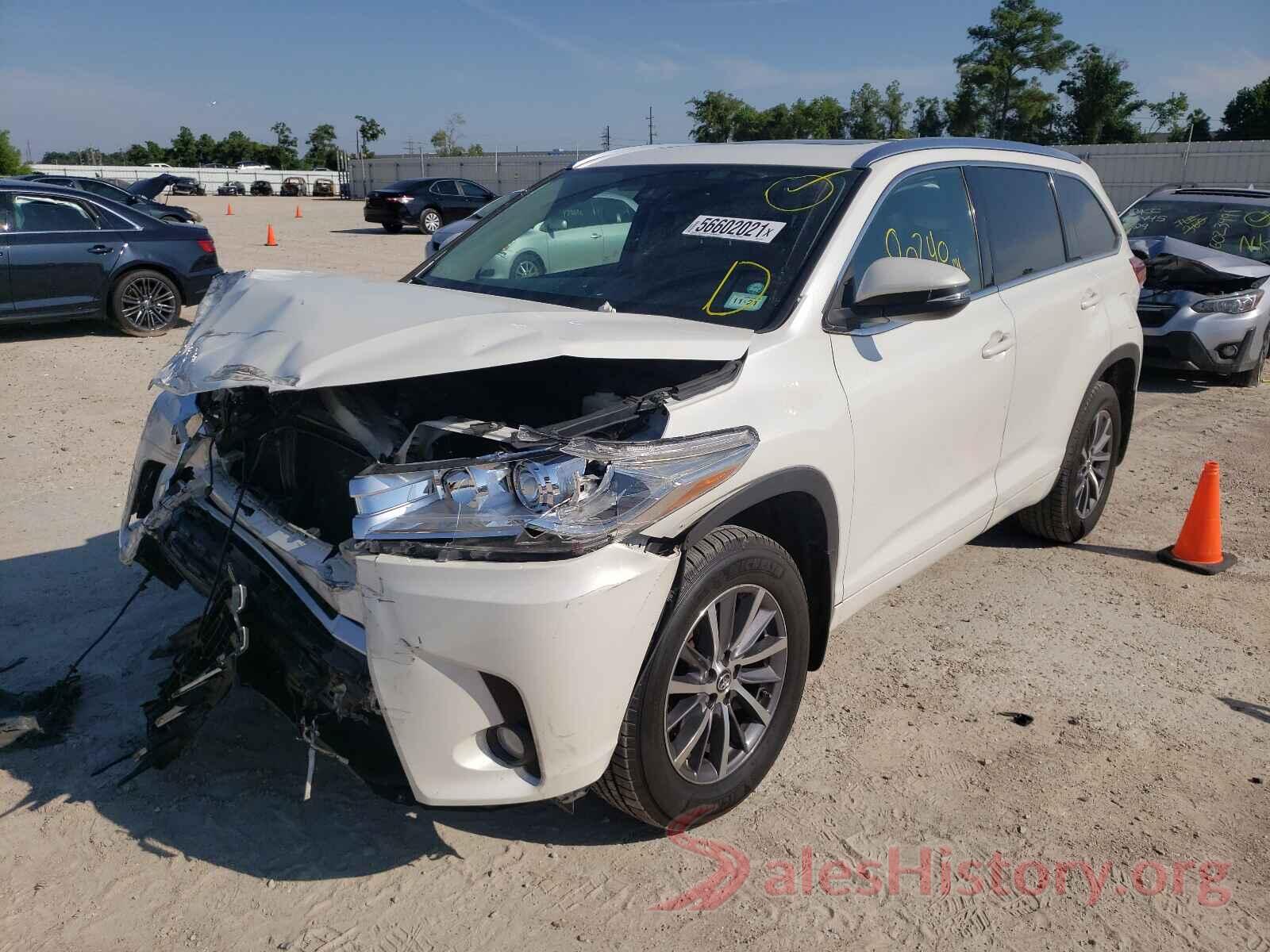 5TDKZRFH5HS525032 2017 TOYOTA HIGHLANDER