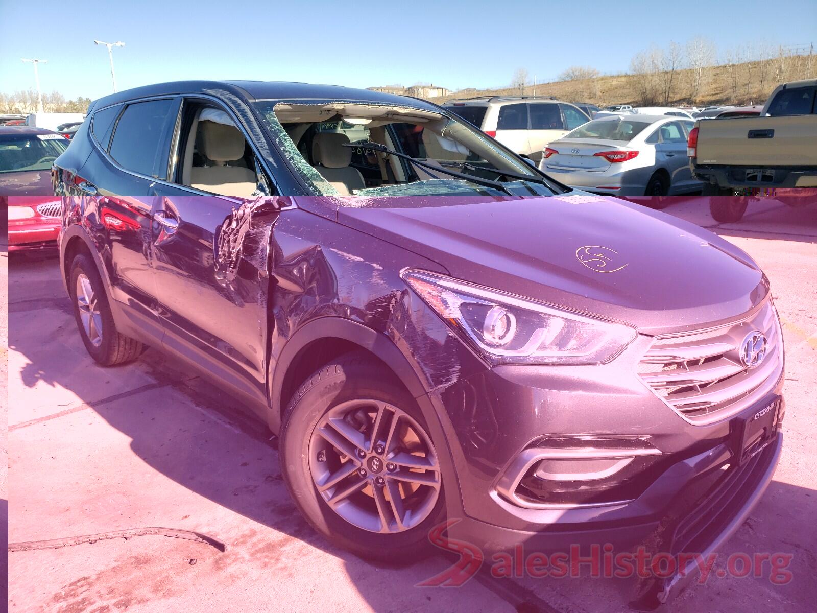 5XYZTDLB1HG461717 2017 HYUNDAI SANTA FE