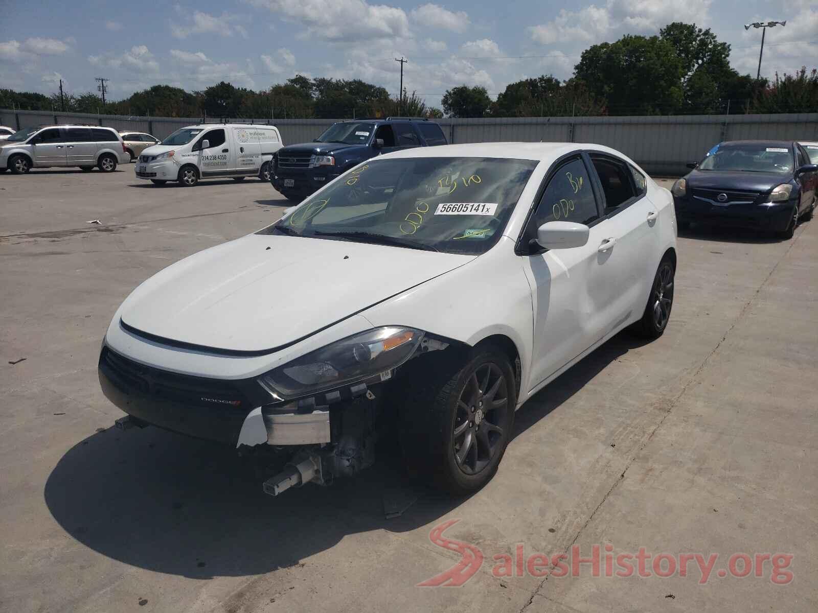 1C3CDFAA4GD653000 2016 DODGE DART