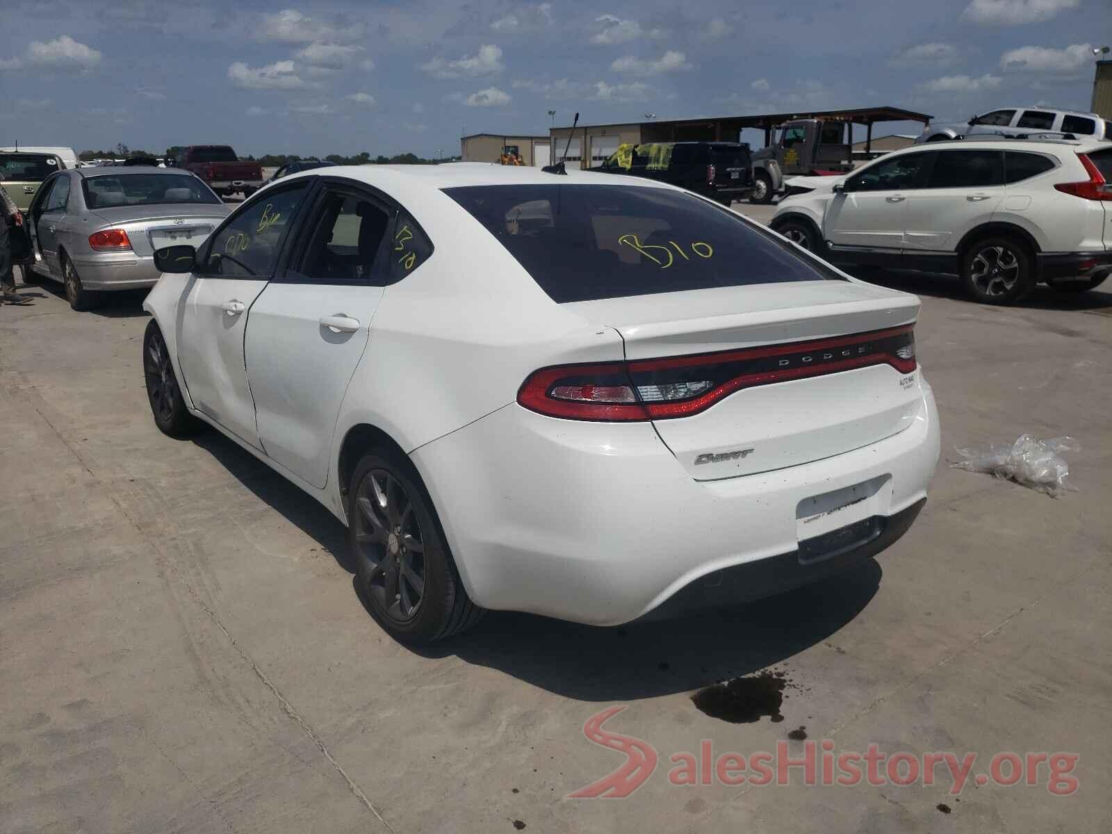 1C3CDFAA4GD653000 2016 DODGE DART