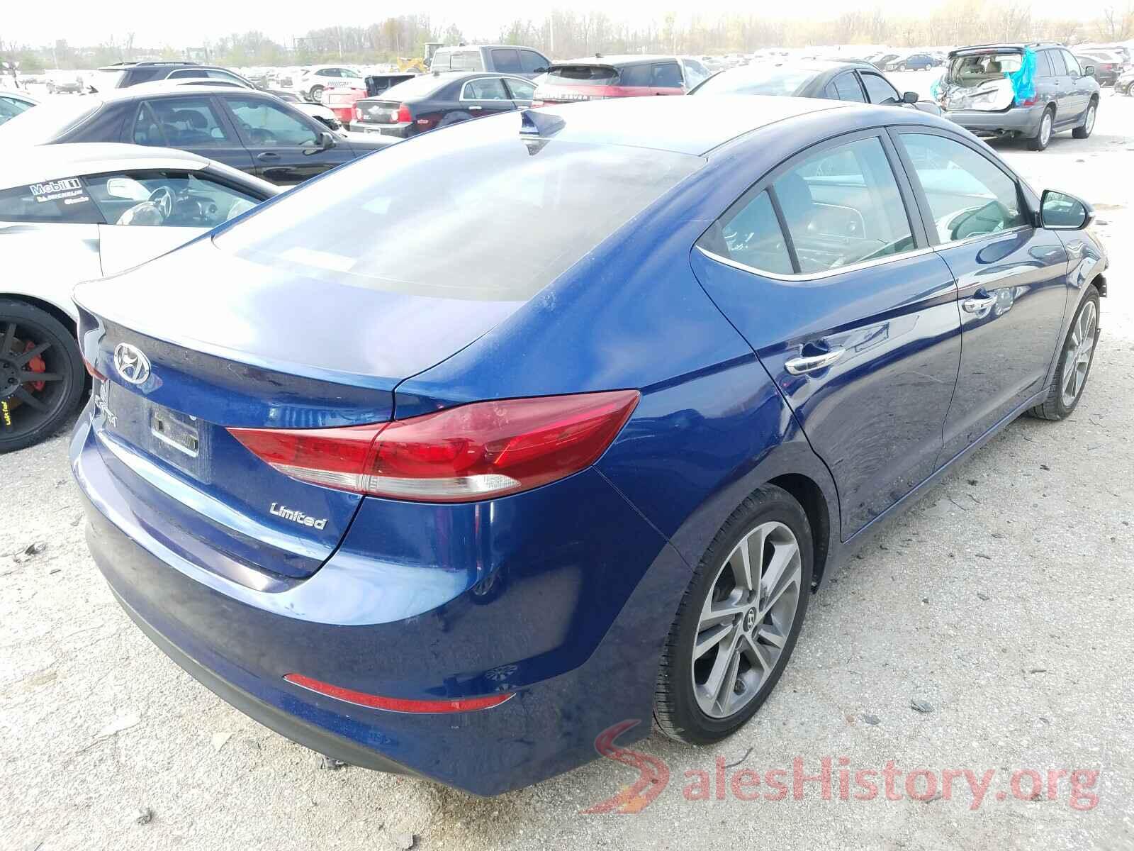 5NPD84LF7HH124394 2017 HYUNDAI ELANTRA