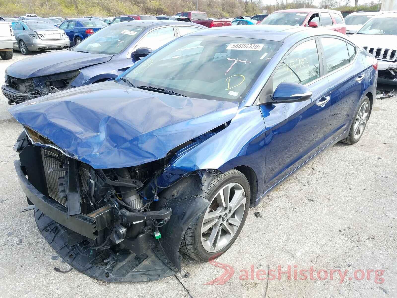 5NPD84LF7HH124394 2017 HYUNDAI ELANTRA