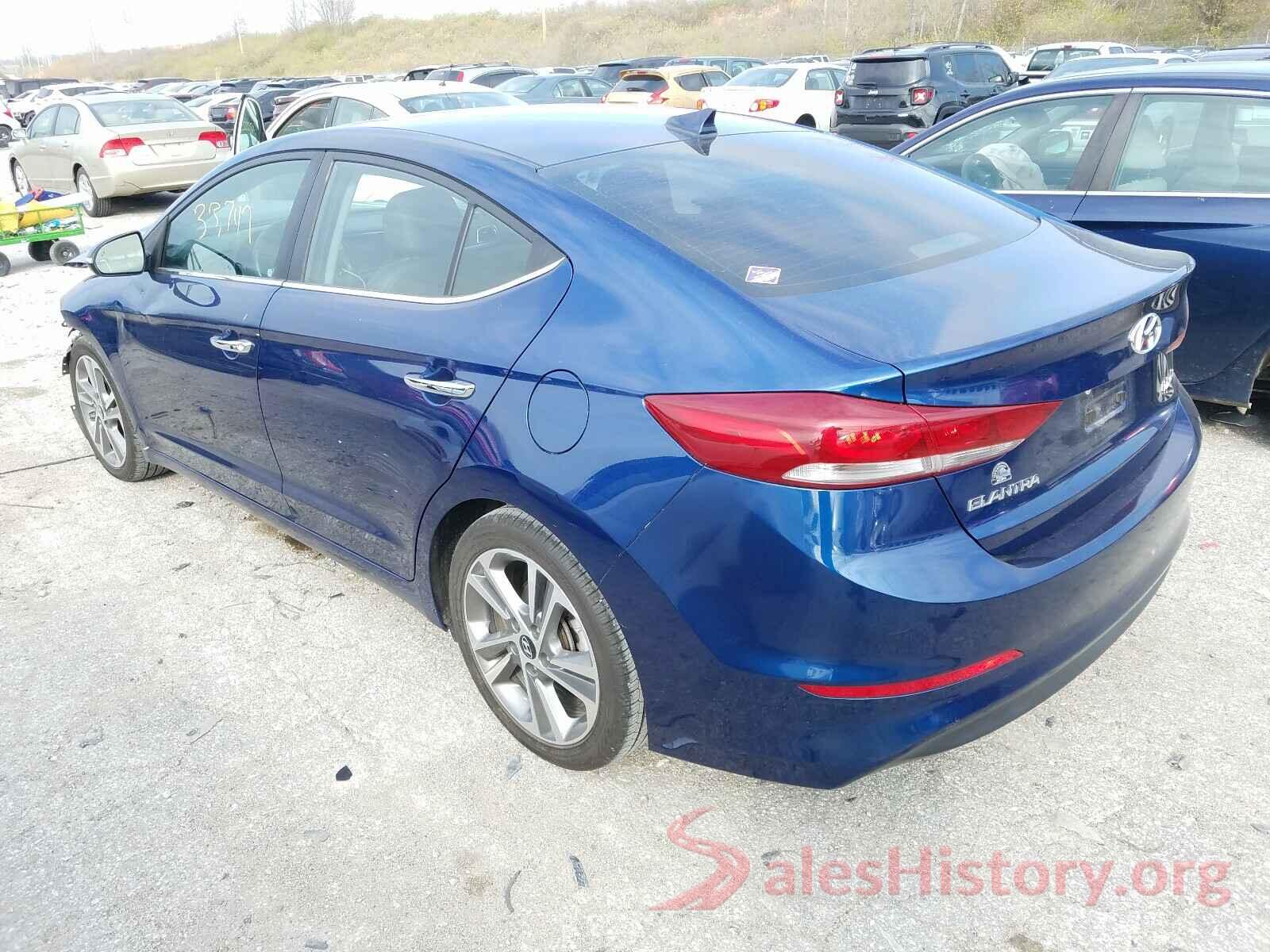 5NPD84LF7HH124394 2017 HYUNDAI ELANTRA