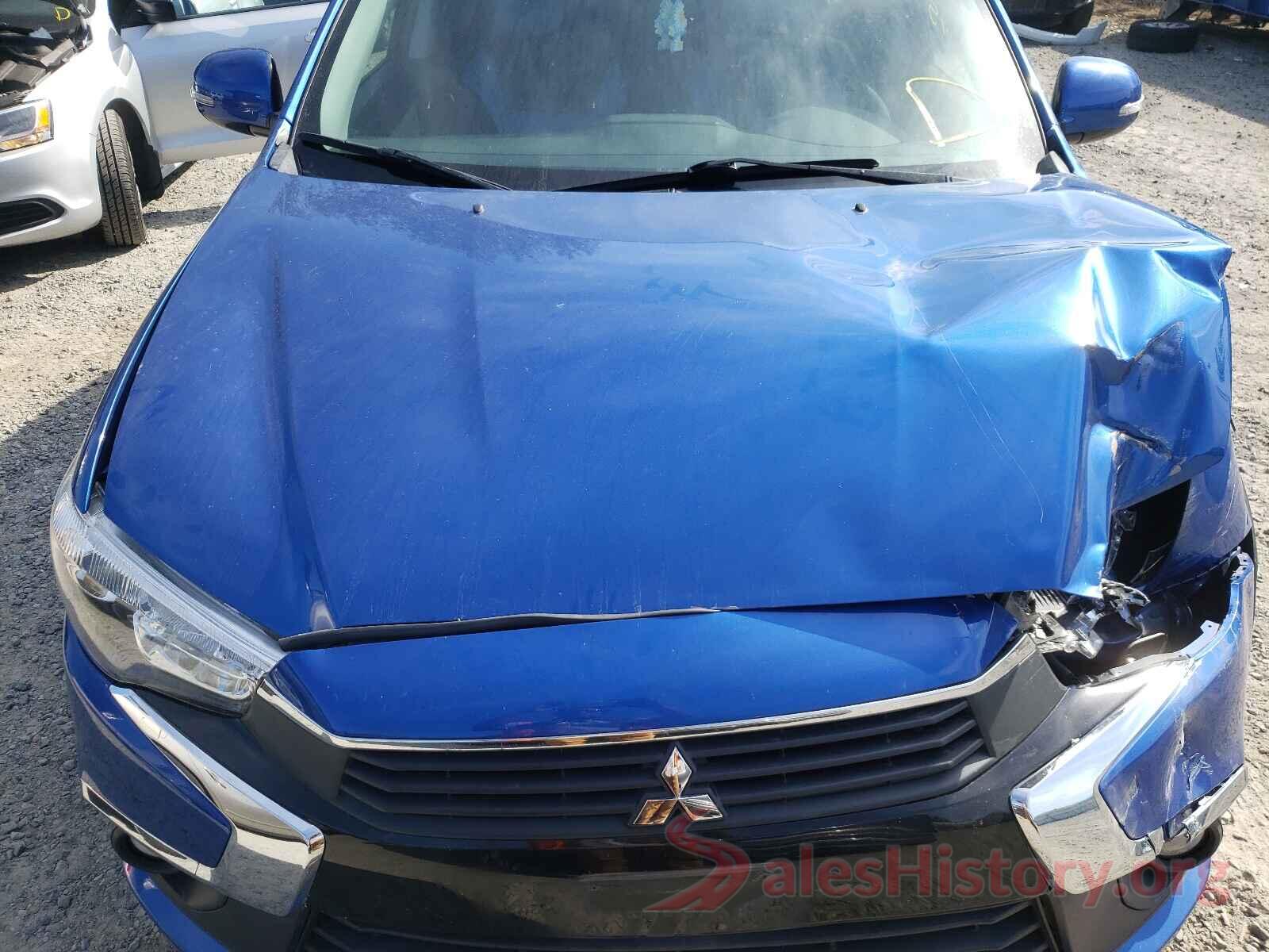 JA4AR3AW0HZ064443 2017 MITSUBISHI OUTLANDER