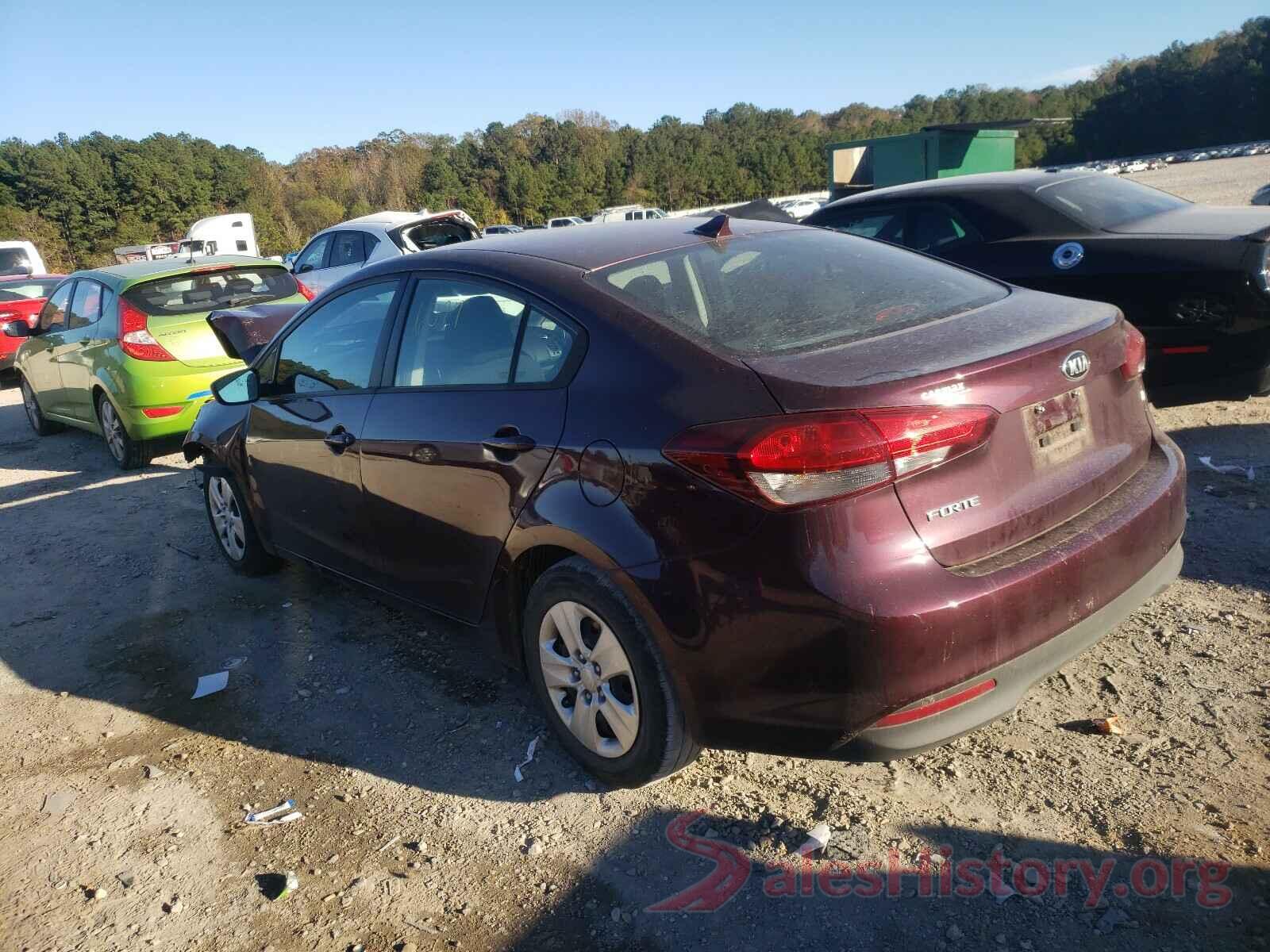 3KPFK4A73HE140599 2017 KIA FORTE