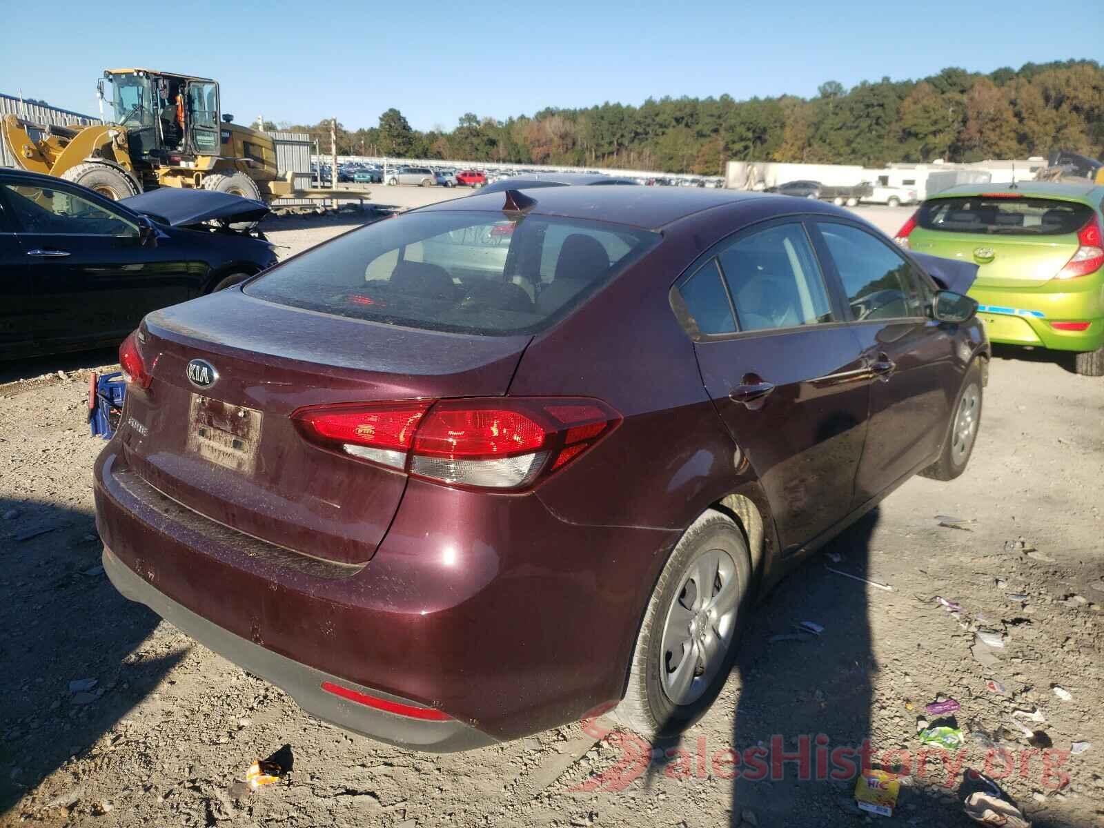 3KPFK4A73HE140599 2017 KIA FORTE