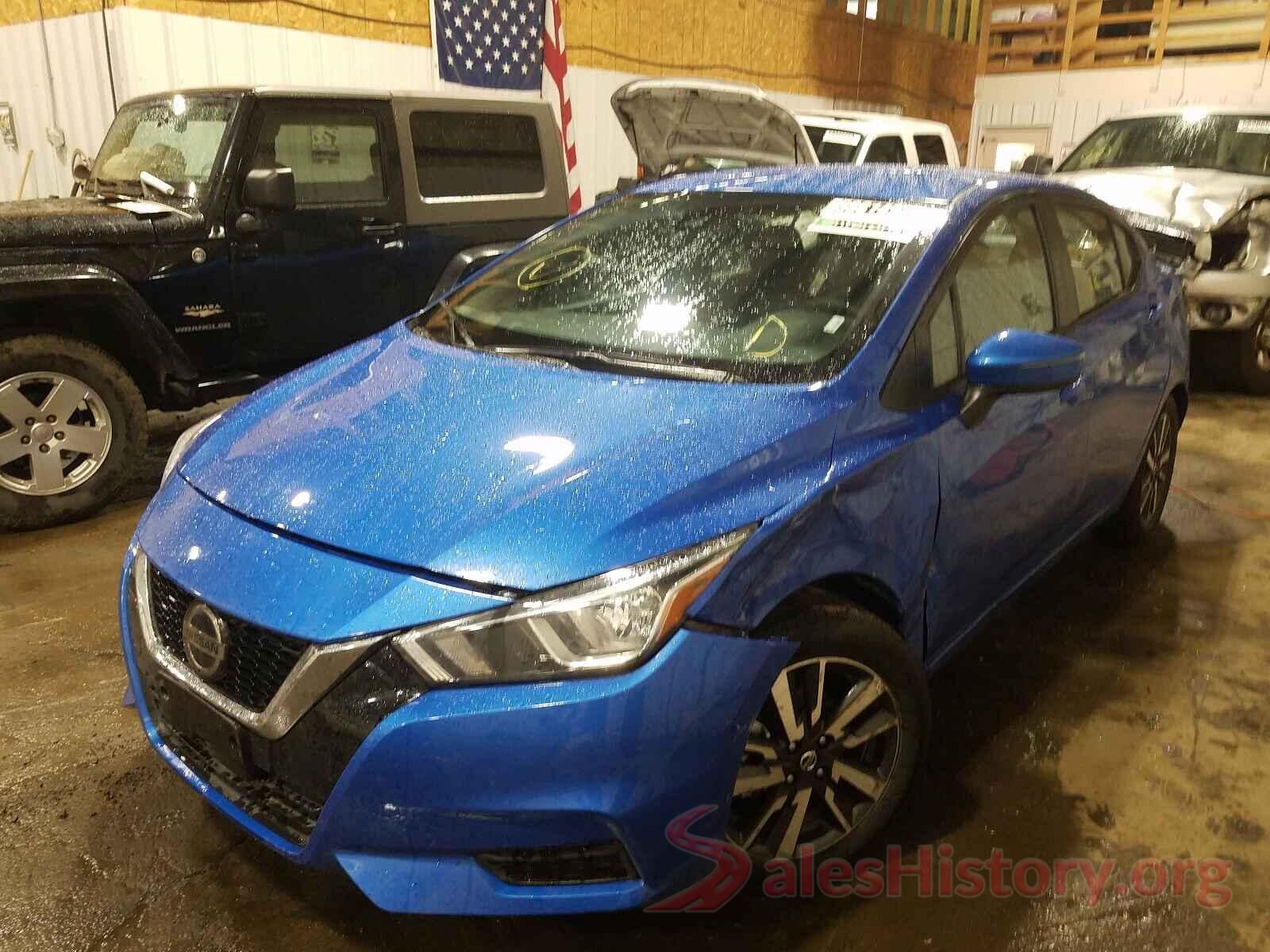 3N1CN8EVXML884820 2021 NISSAN VERSA