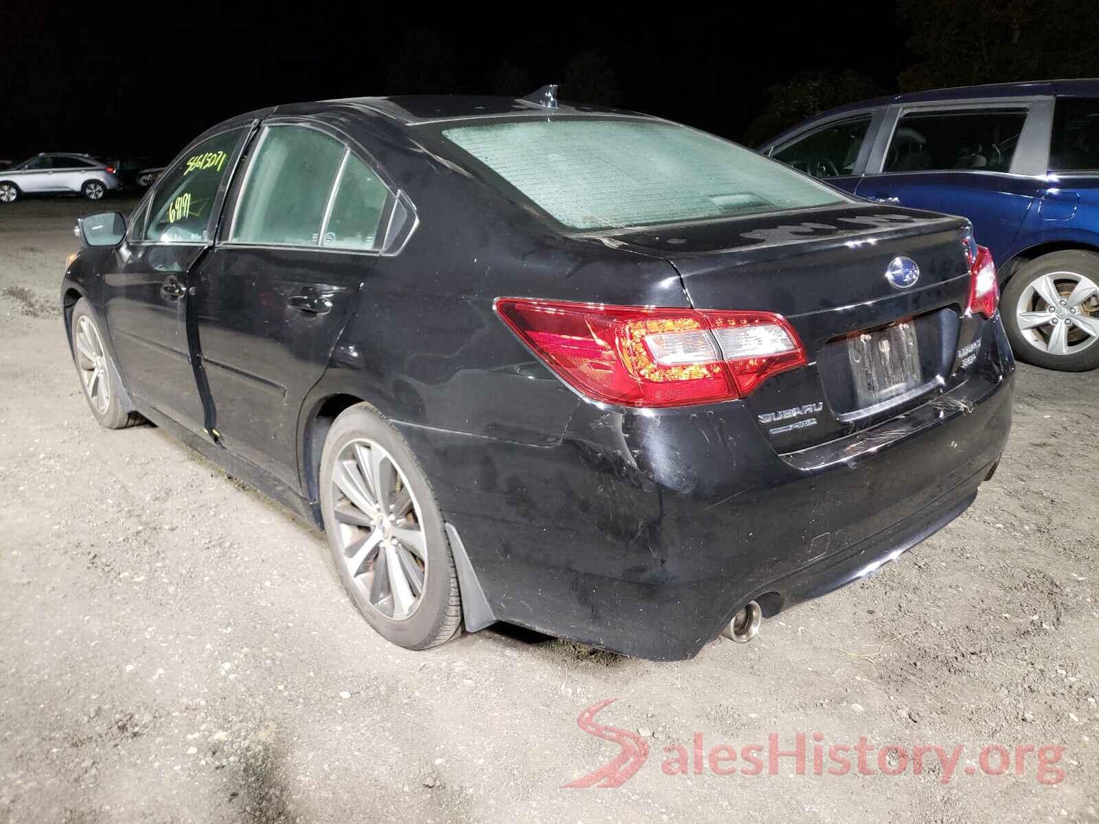 4S3BNEJ63G3012579 2016 SUBARU LEGACY