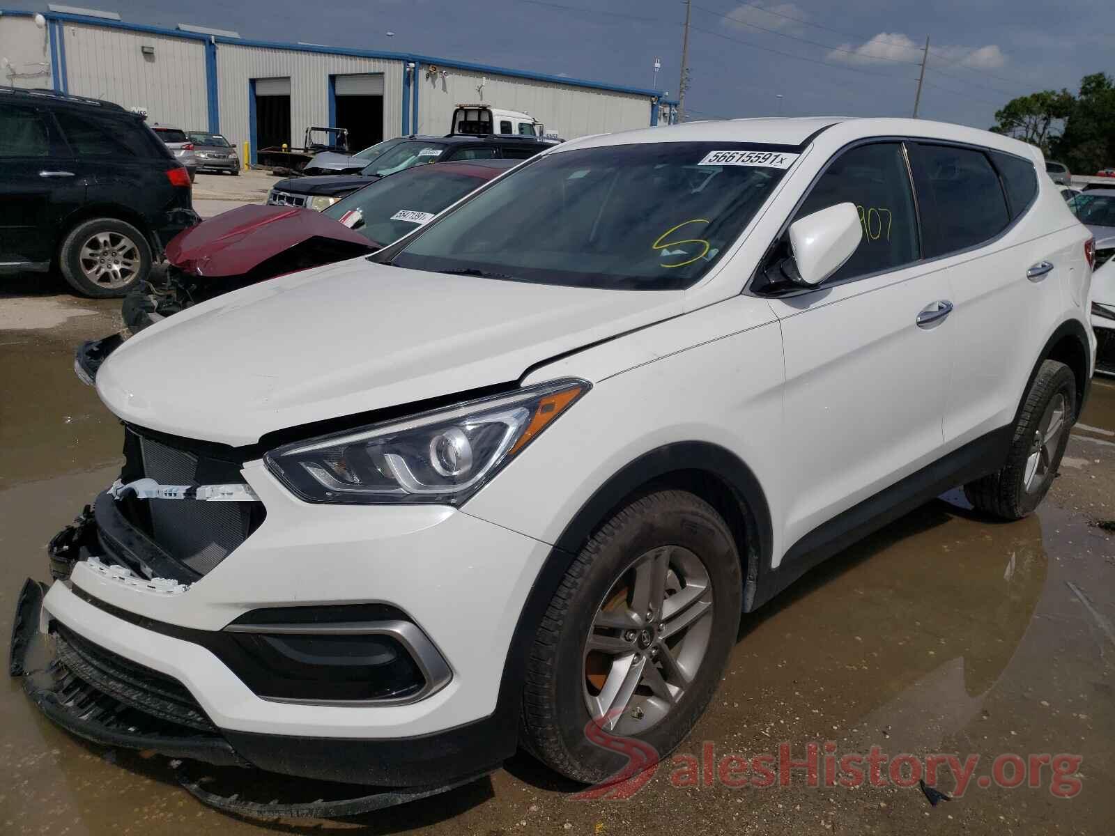 5XYZT3LB8HG403677 2017 HYUNDAI SANTA FE