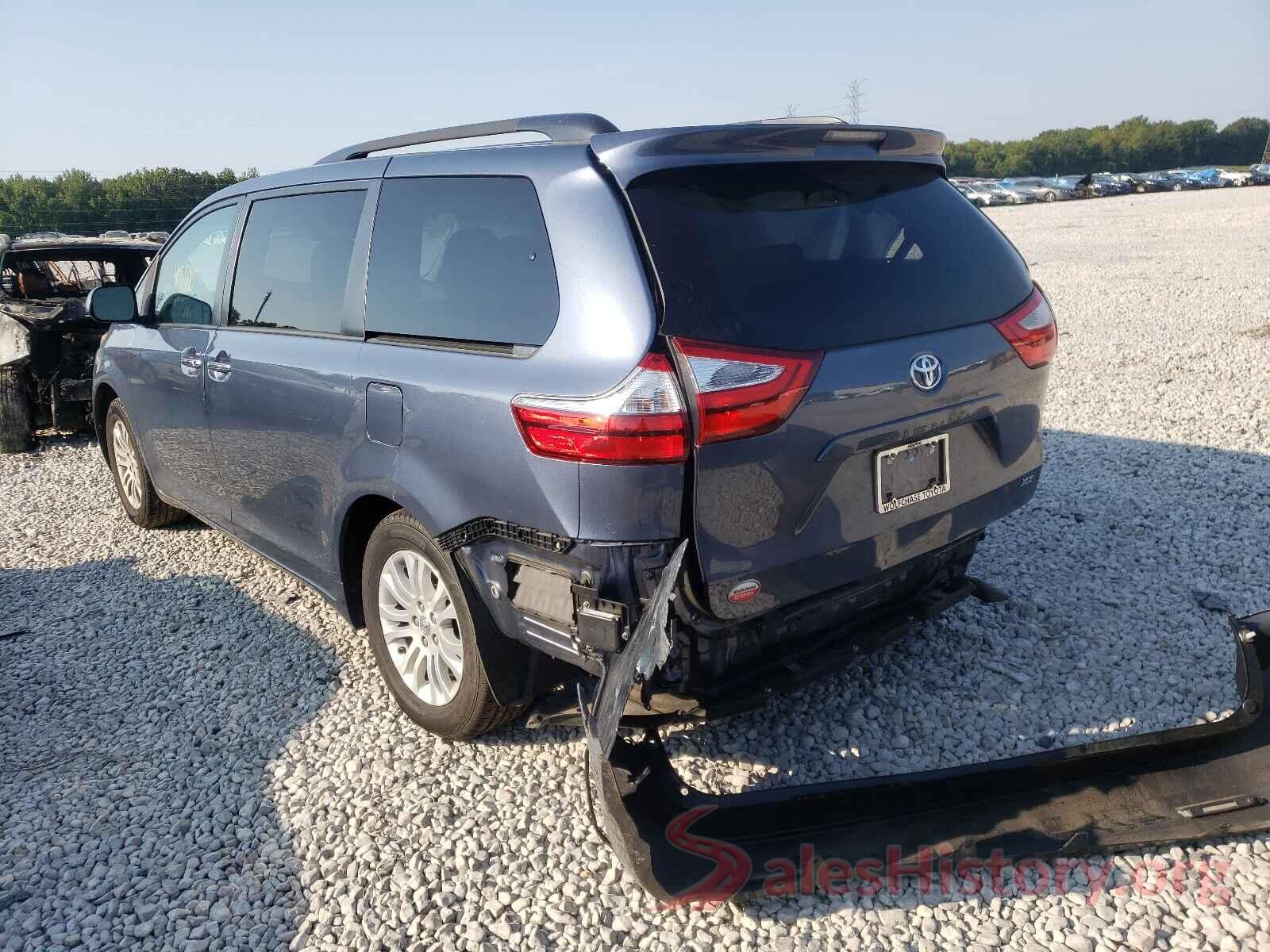 5TDYZ3DC6HS829758 2017 TOYOTA SIENNA