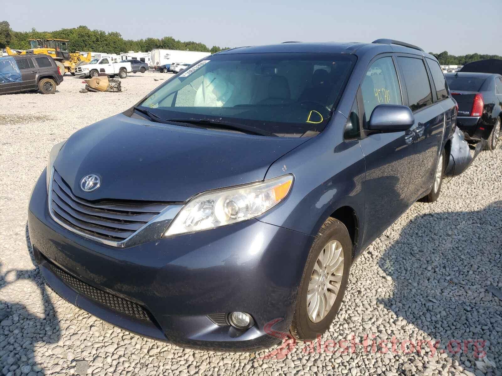 5TDYZ3DC6HS829758 2017 TOYOTA SIENNA