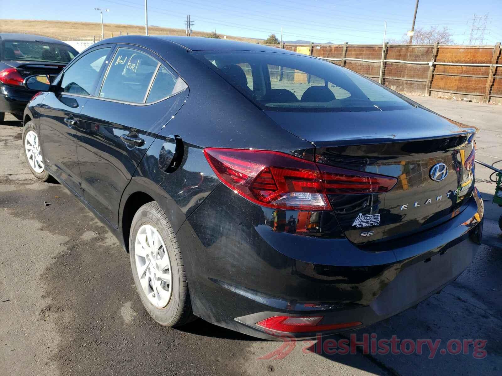 5NPD74LF7LH503519 2020 HYUNDAI ELANTRA