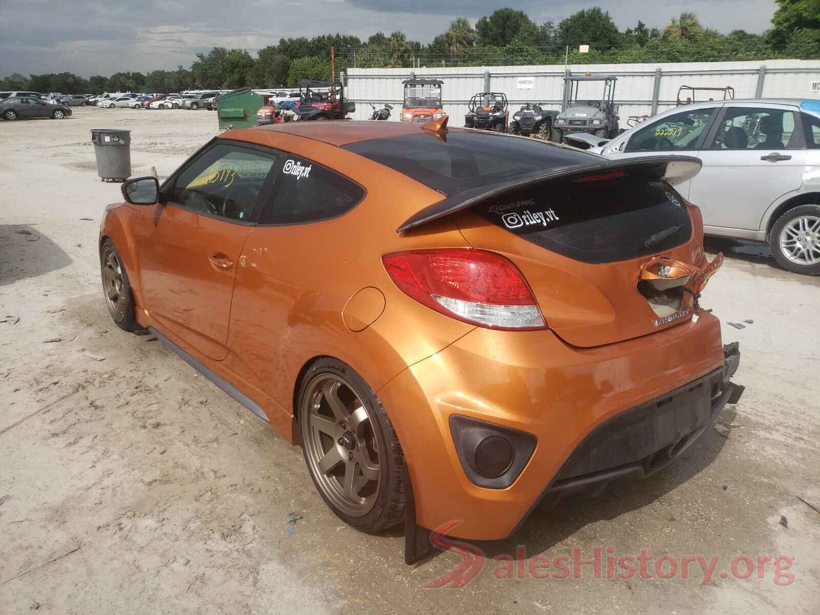 KMHTC6AE0GU250550 2016 HYUNDAI VELOSTER