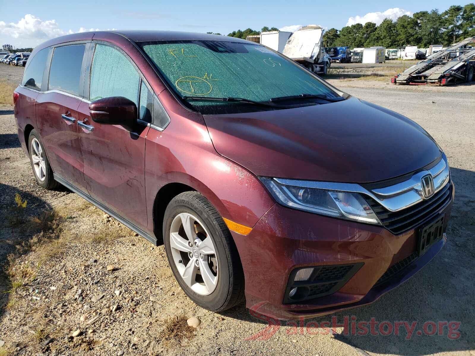 5FNRL6H52KB068841 2019 HONDA ODYSSEY