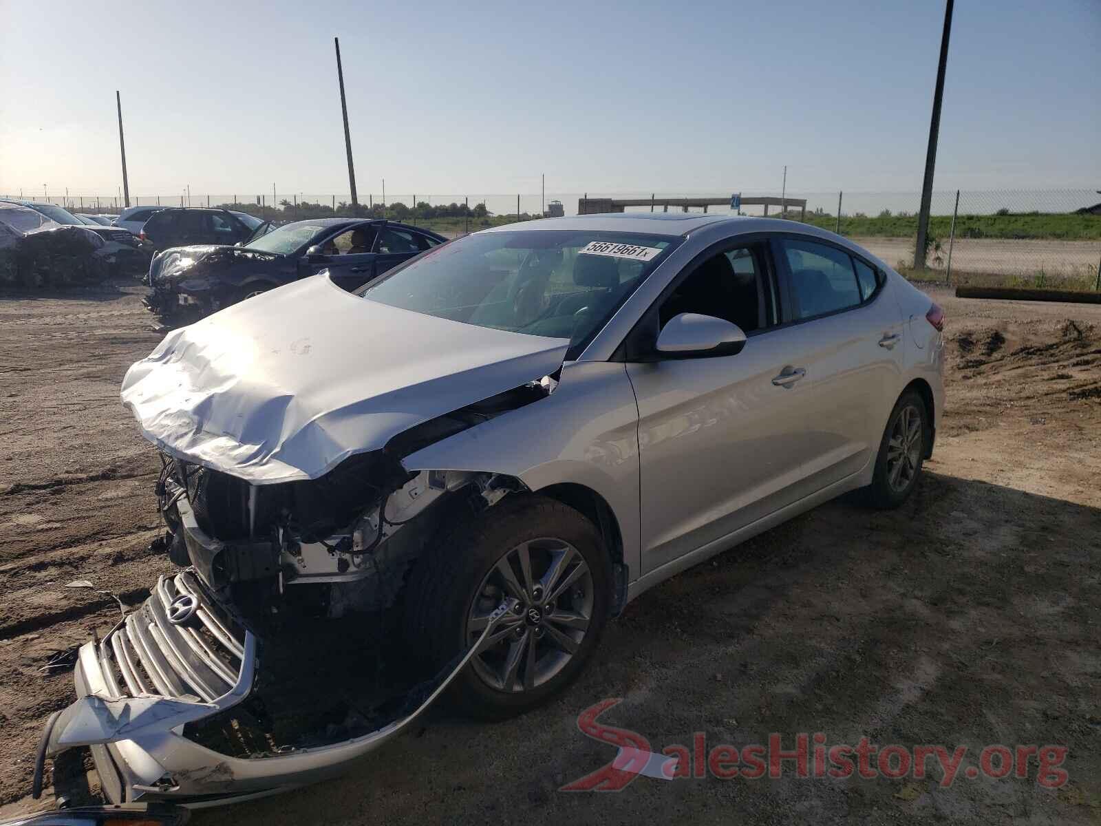 5NPD84LF0JH231311 2018 HYUNDAI ELANTRA