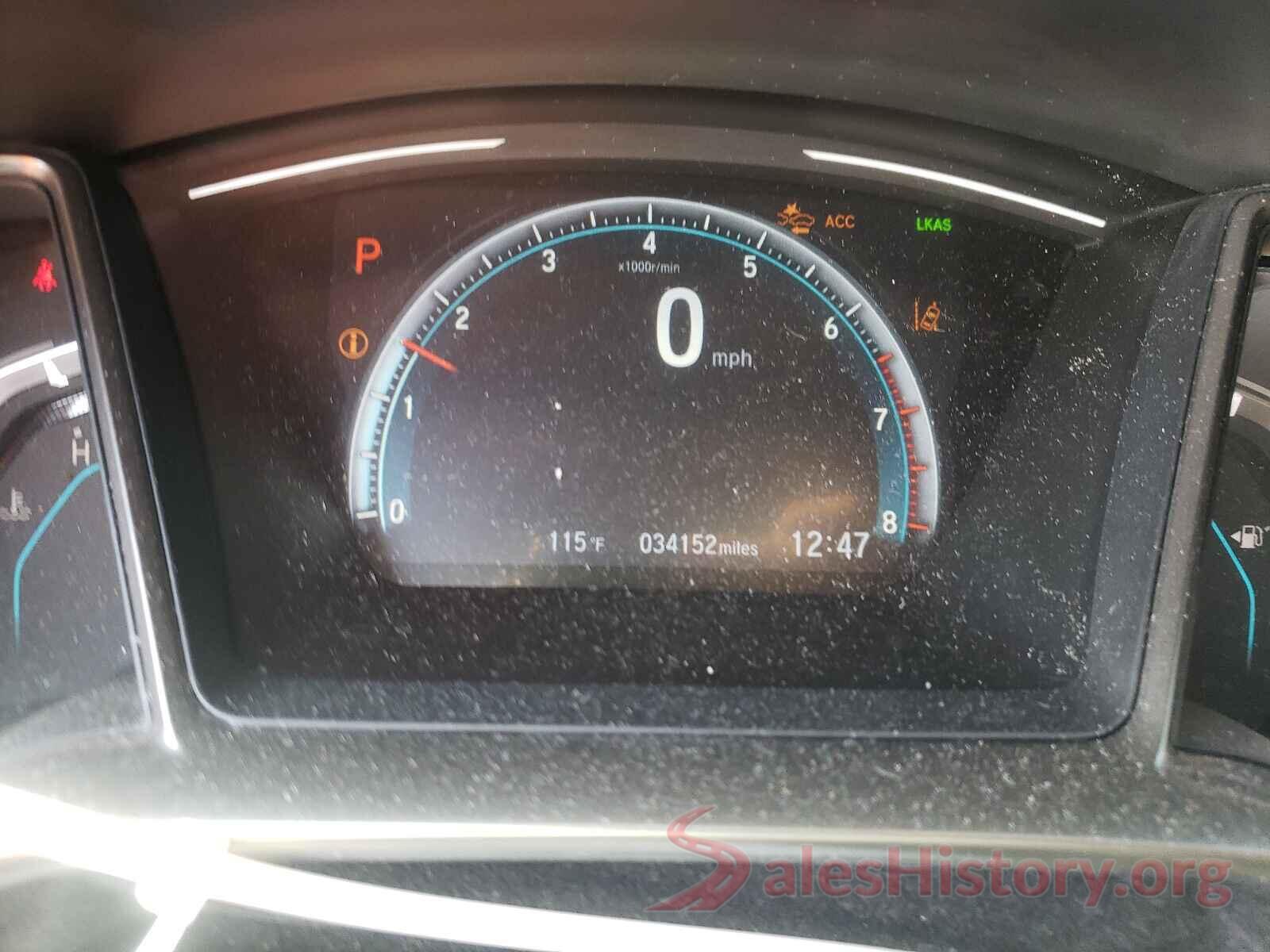 SHHFK7H69KU225056 2019 HONDA CIVIC