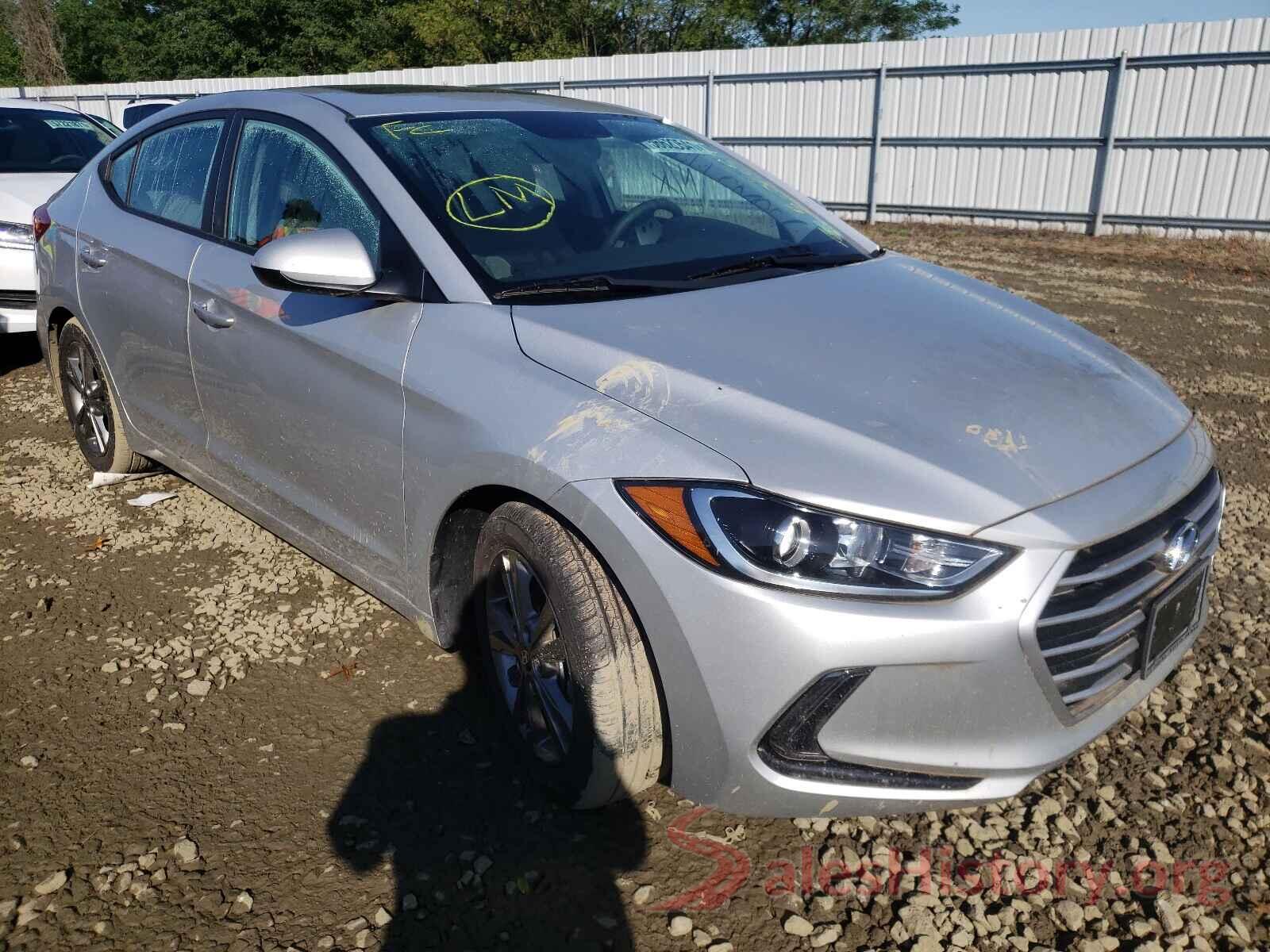 5NPD84LF5JH349886 2018 HYUNDAI ELANTRA