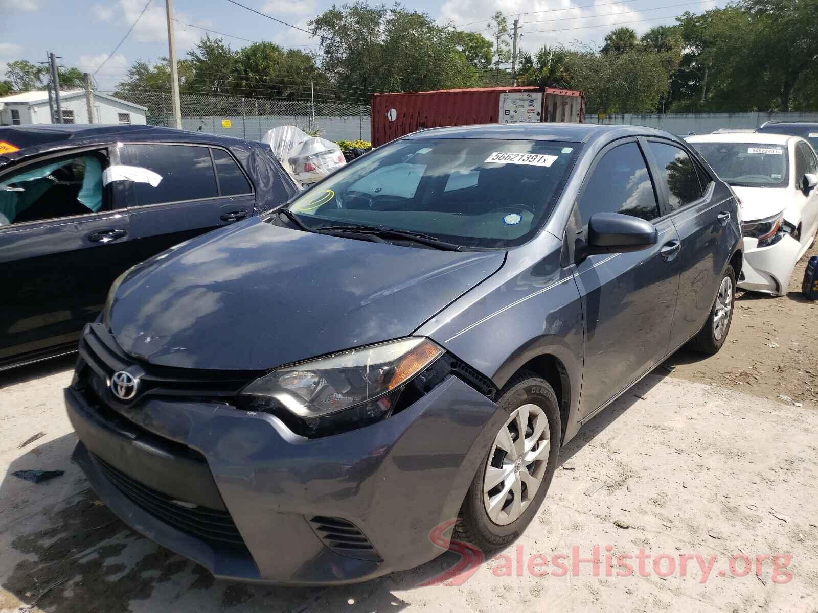 5YFBURHE3GP474025 2016 TOYOTA COROLLA