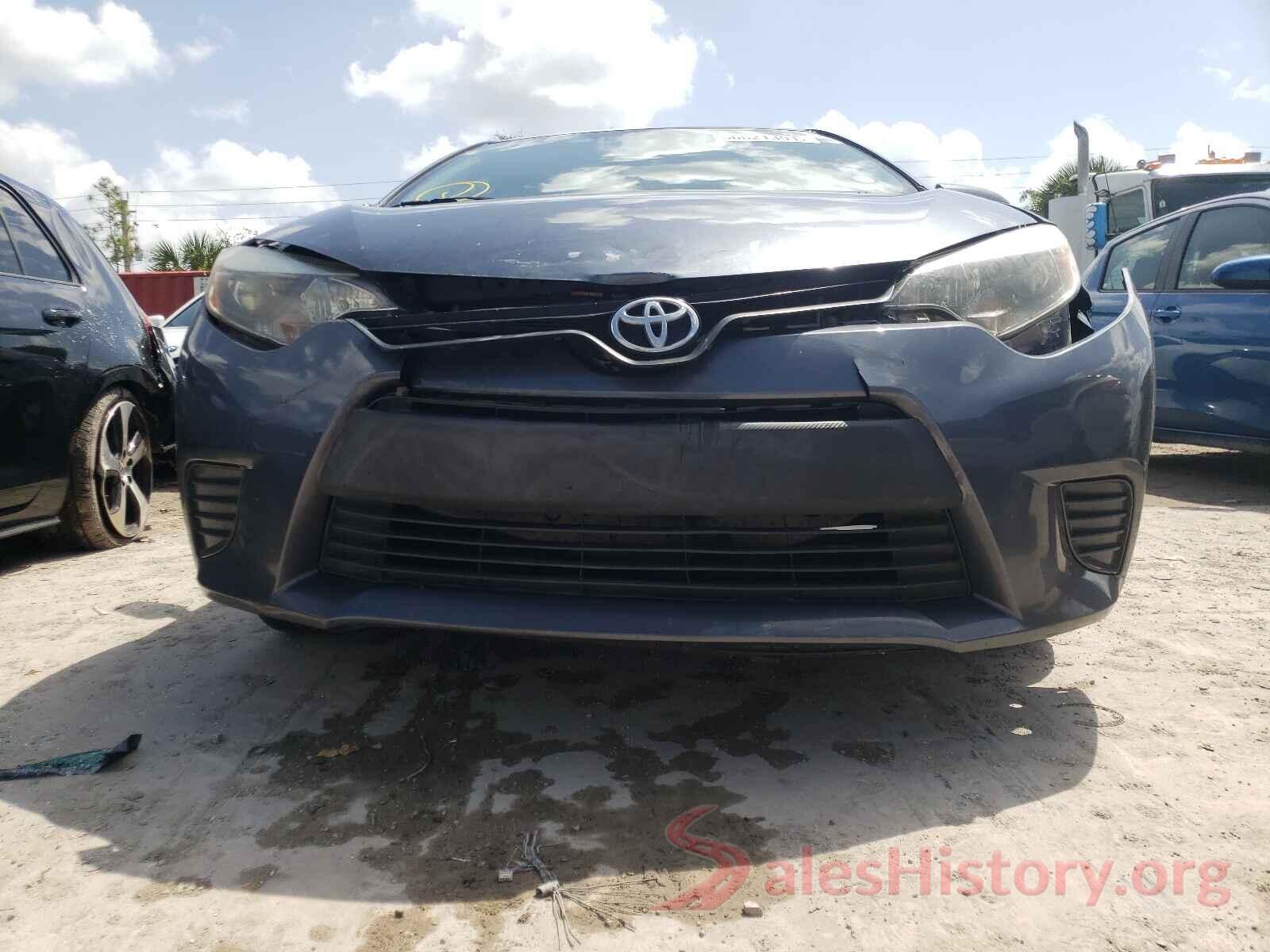 5YFBURHE3GP474025 2016 TOYOTA COROLLA